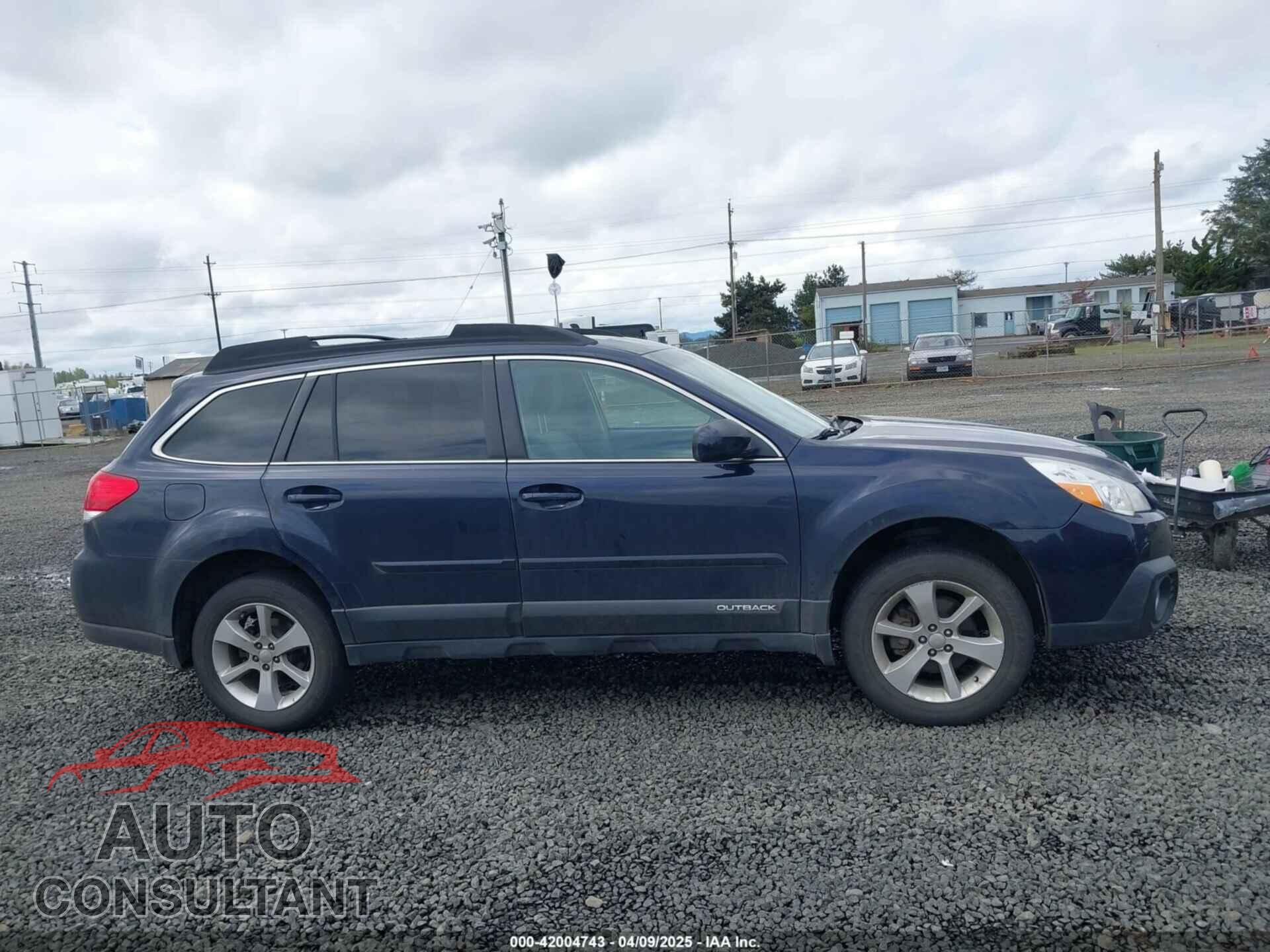 SUBARU OUTBACK 2014 - 4S4BRBDC4E3214134