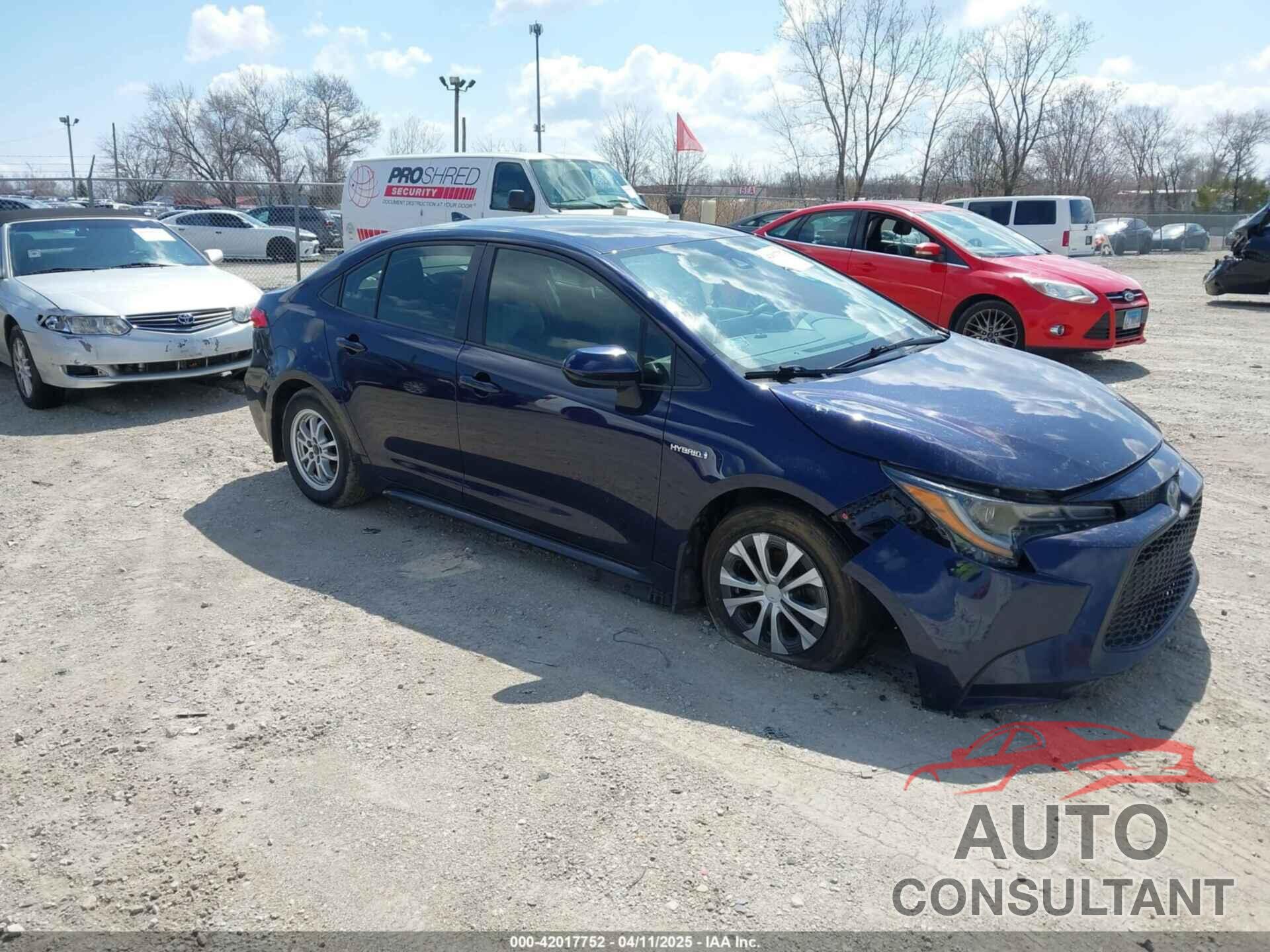 TOYOTA COROLLA 2021 - JTDEAMDE4MJ026617