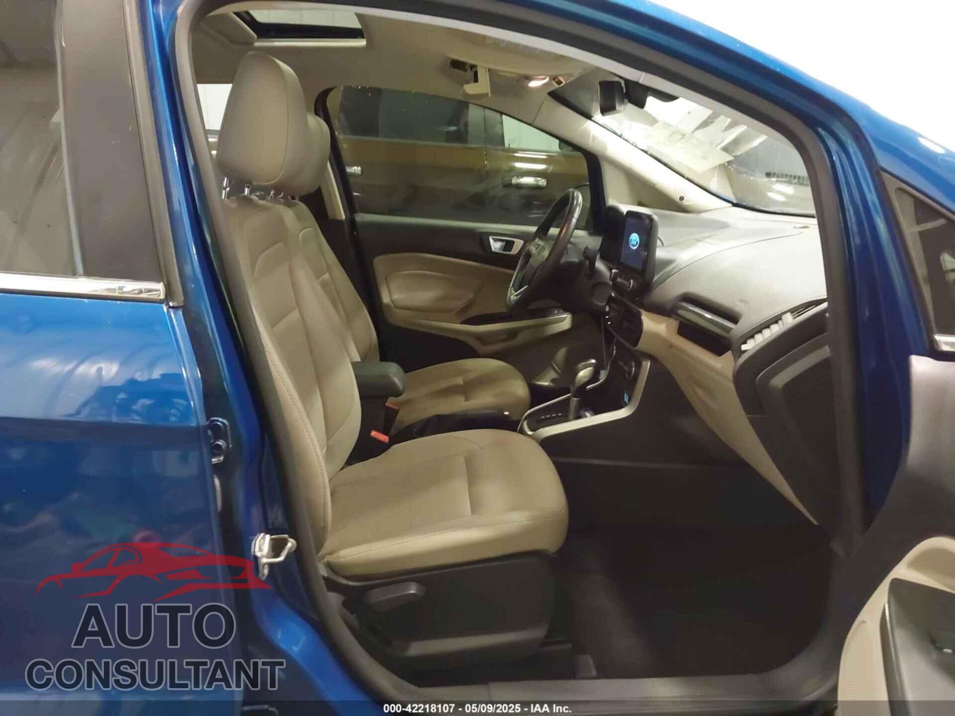 FORD ECOSPORT 2019 - MAJ6S3KL5KC300394