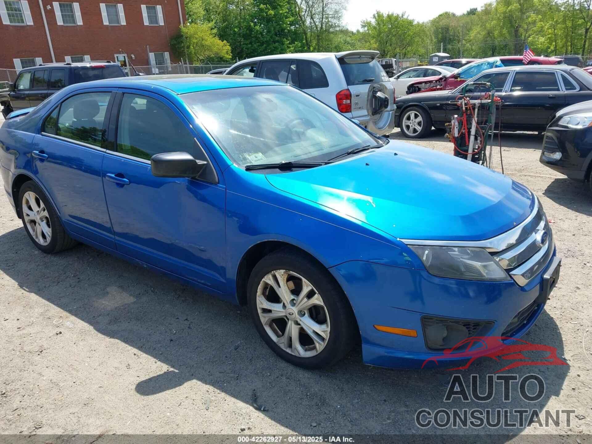FORD FUSION 2012 - 3FAHP0HA9CR100829