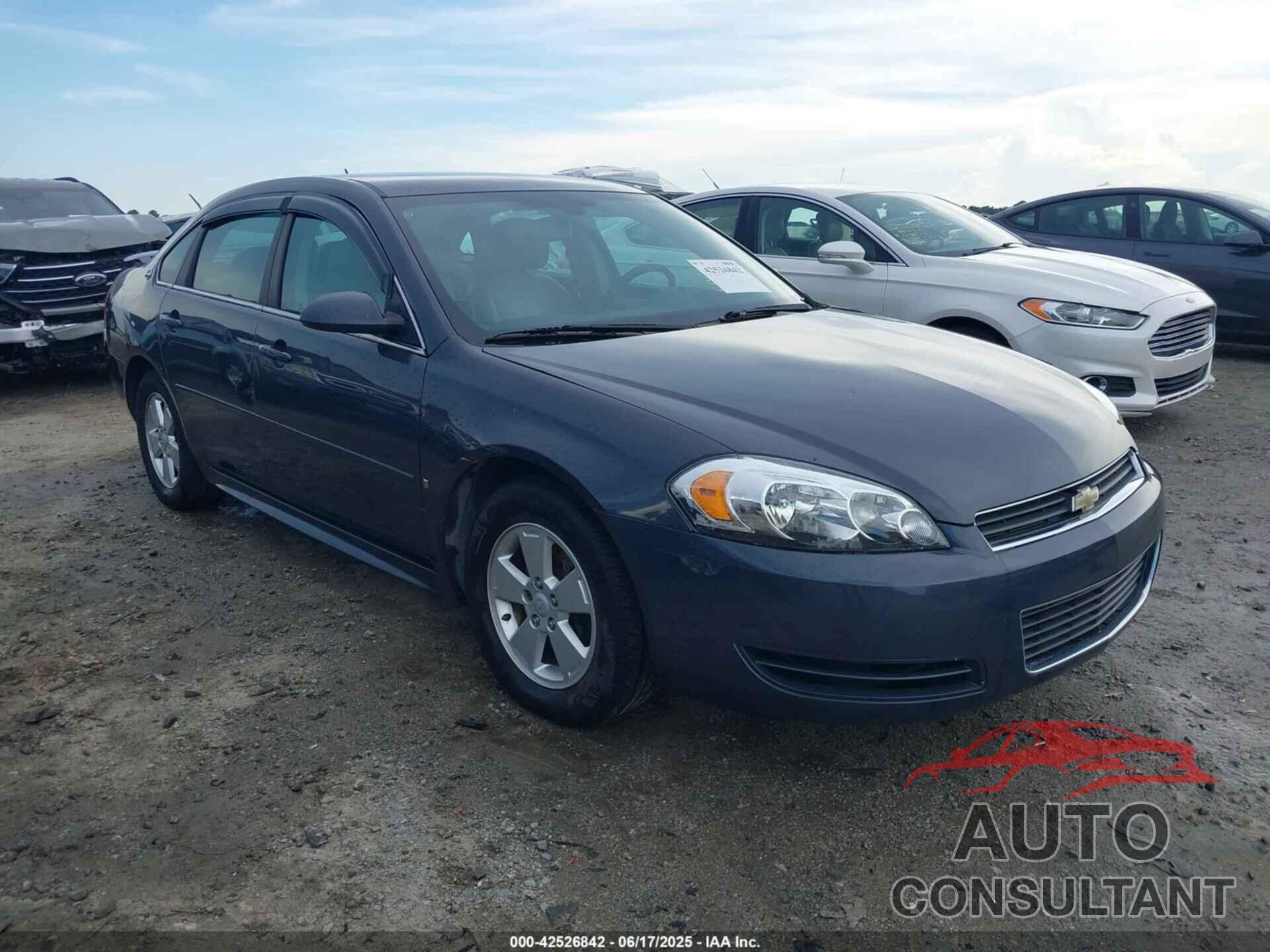 CHEVROLET IMPALA 2009 - 2G1WT57K191196045