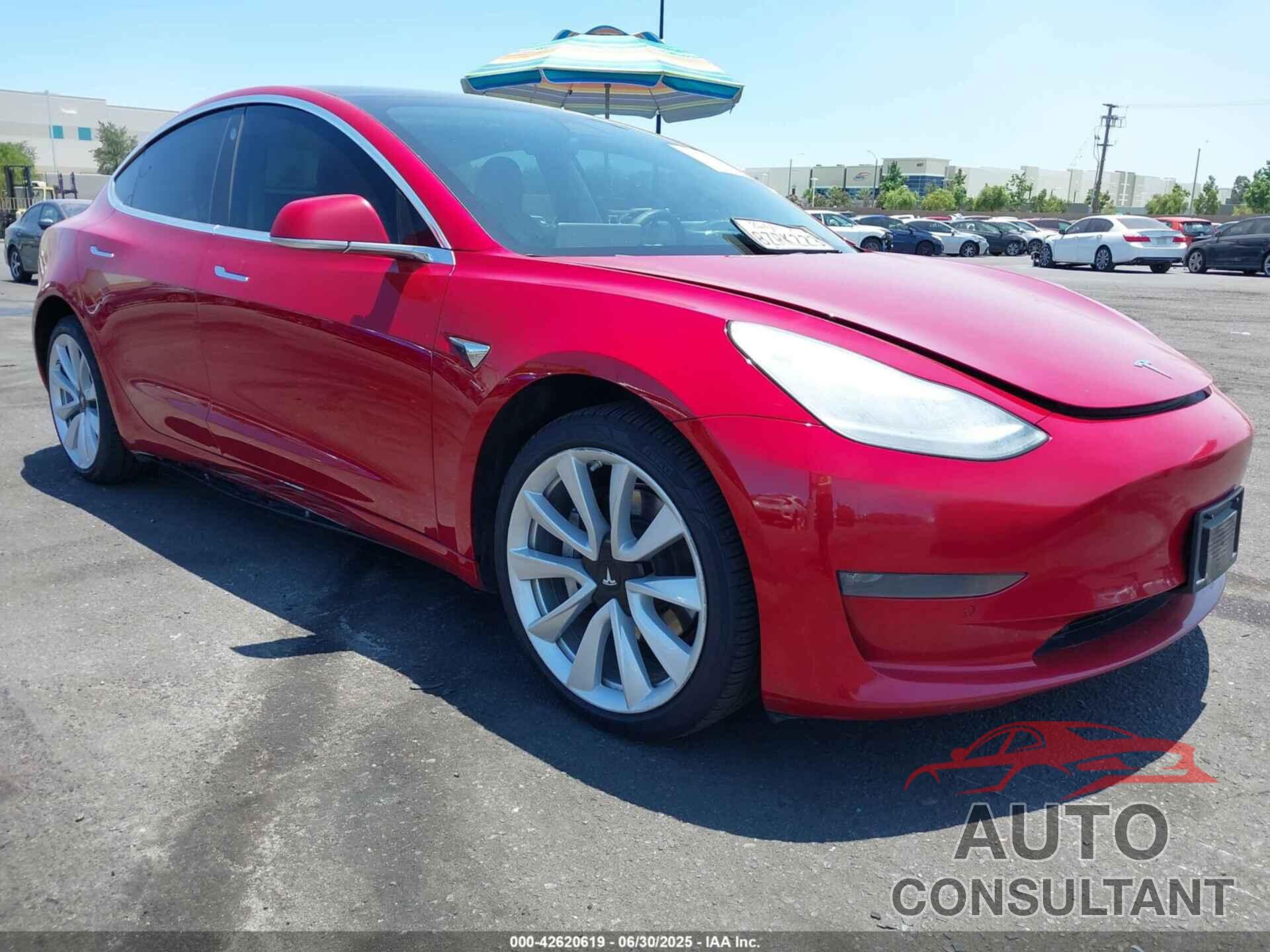 TESLA MODEL 3 2019 - 5YJ3E1EB1KF365466
