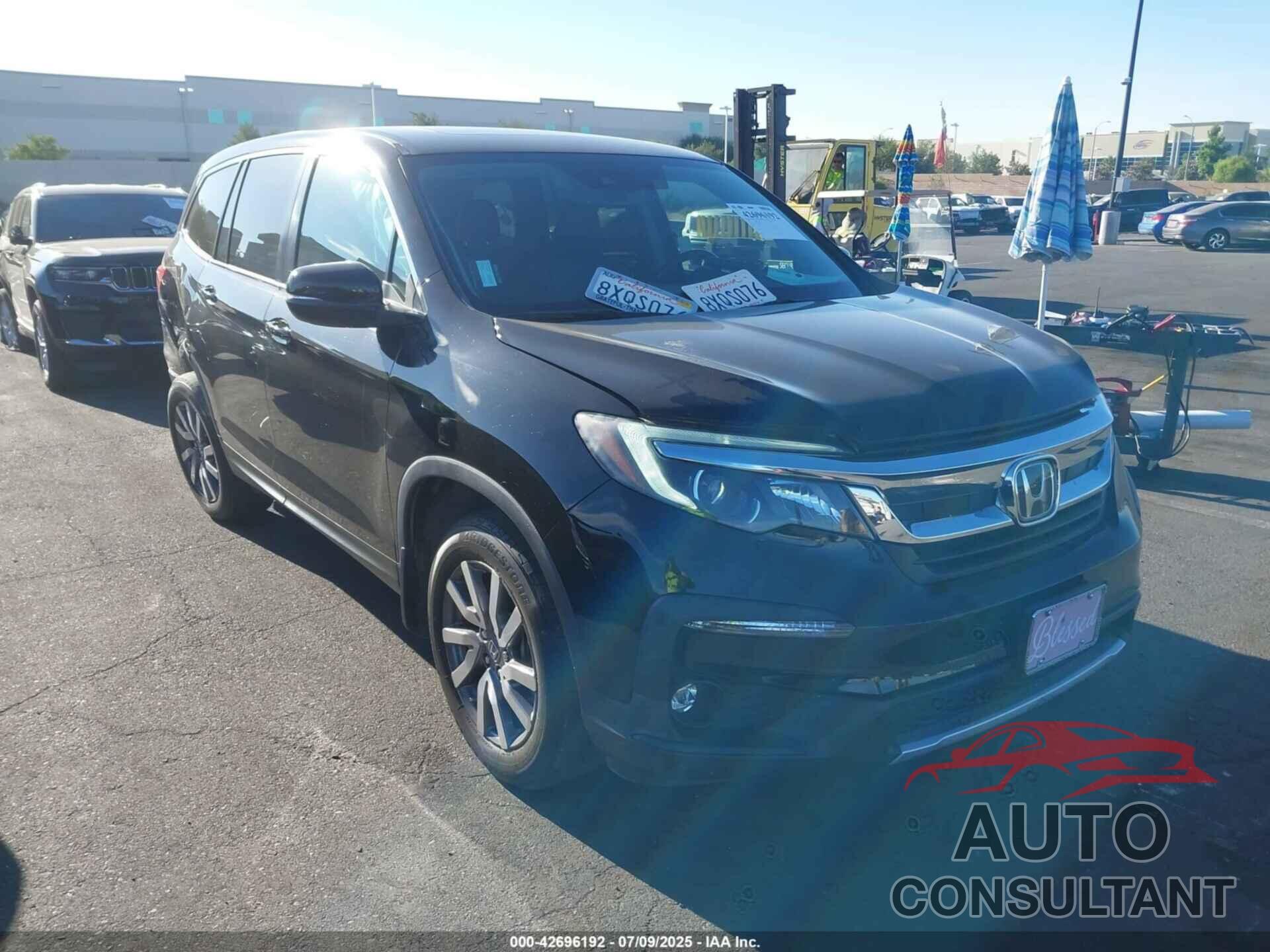 HONDA PILOT 2021 - 5FNYF5H51MB044739