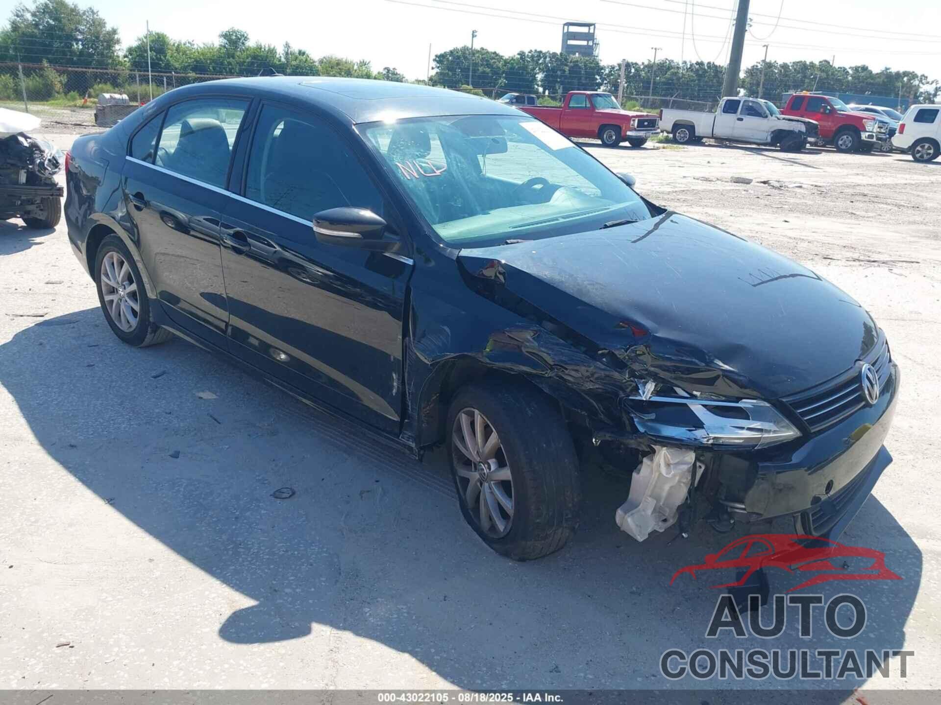 VOLKSWAGEN JETTA 2013 - 3VWDP7AJ4DM402066