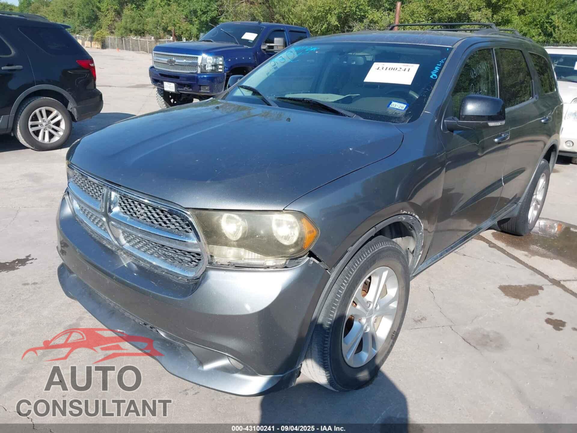 DODGE DURANGO 2011 - 1D4RD4GG2BC708342
