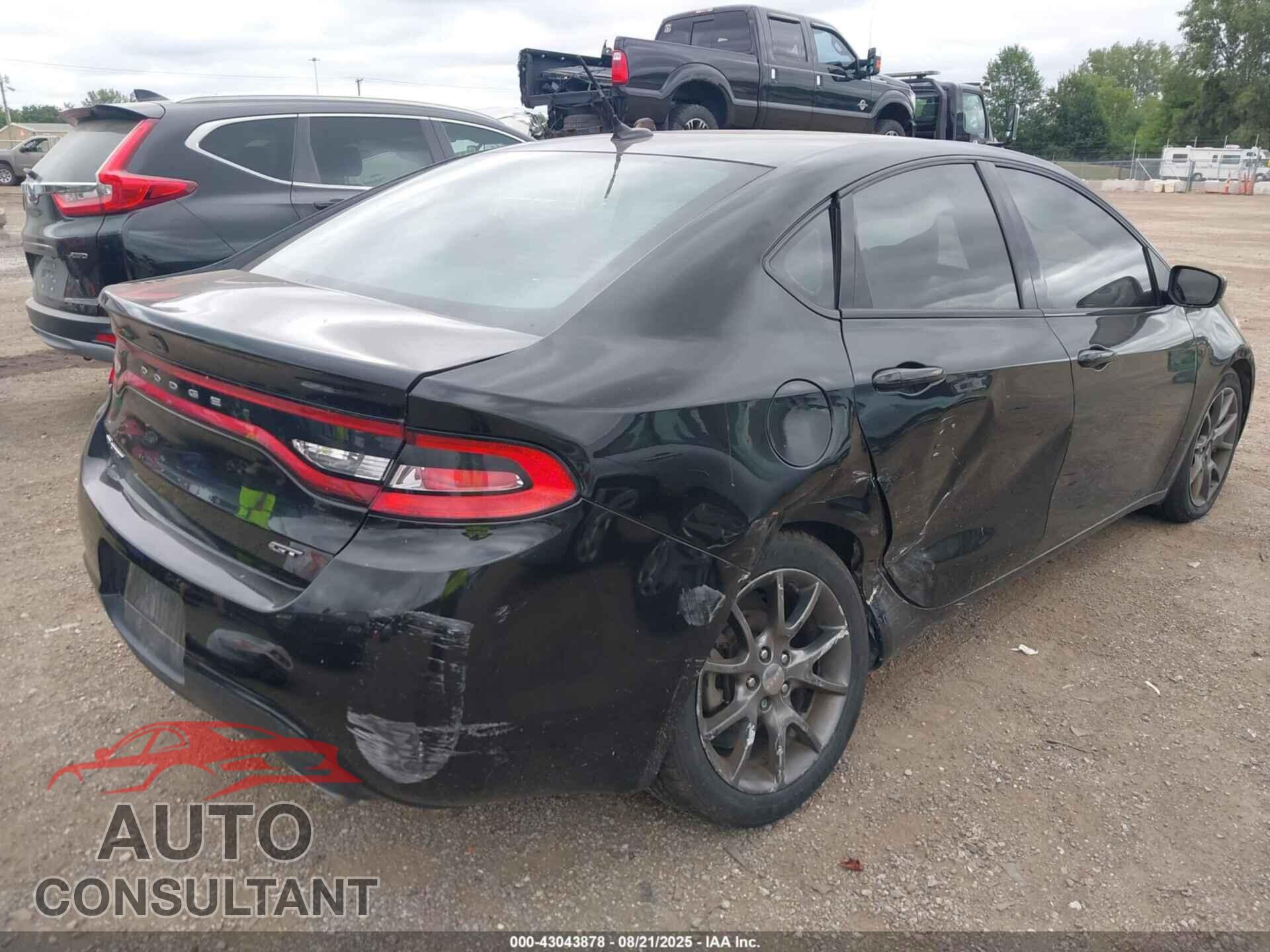 DODGE DART 2015 - 1C3CDFEB4FD141349