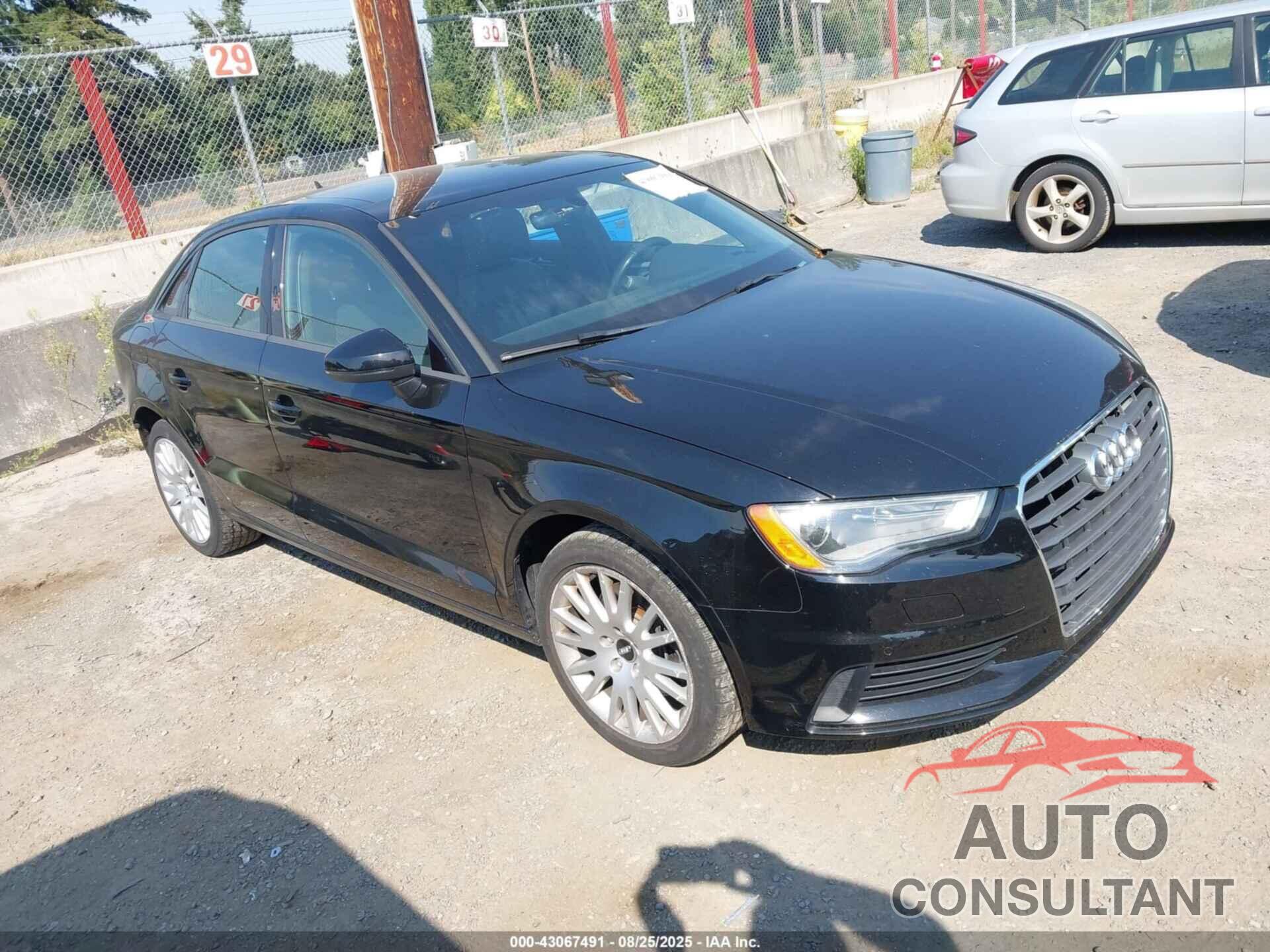 AUDI A3 2016 - WAUB8GFFXG1054588