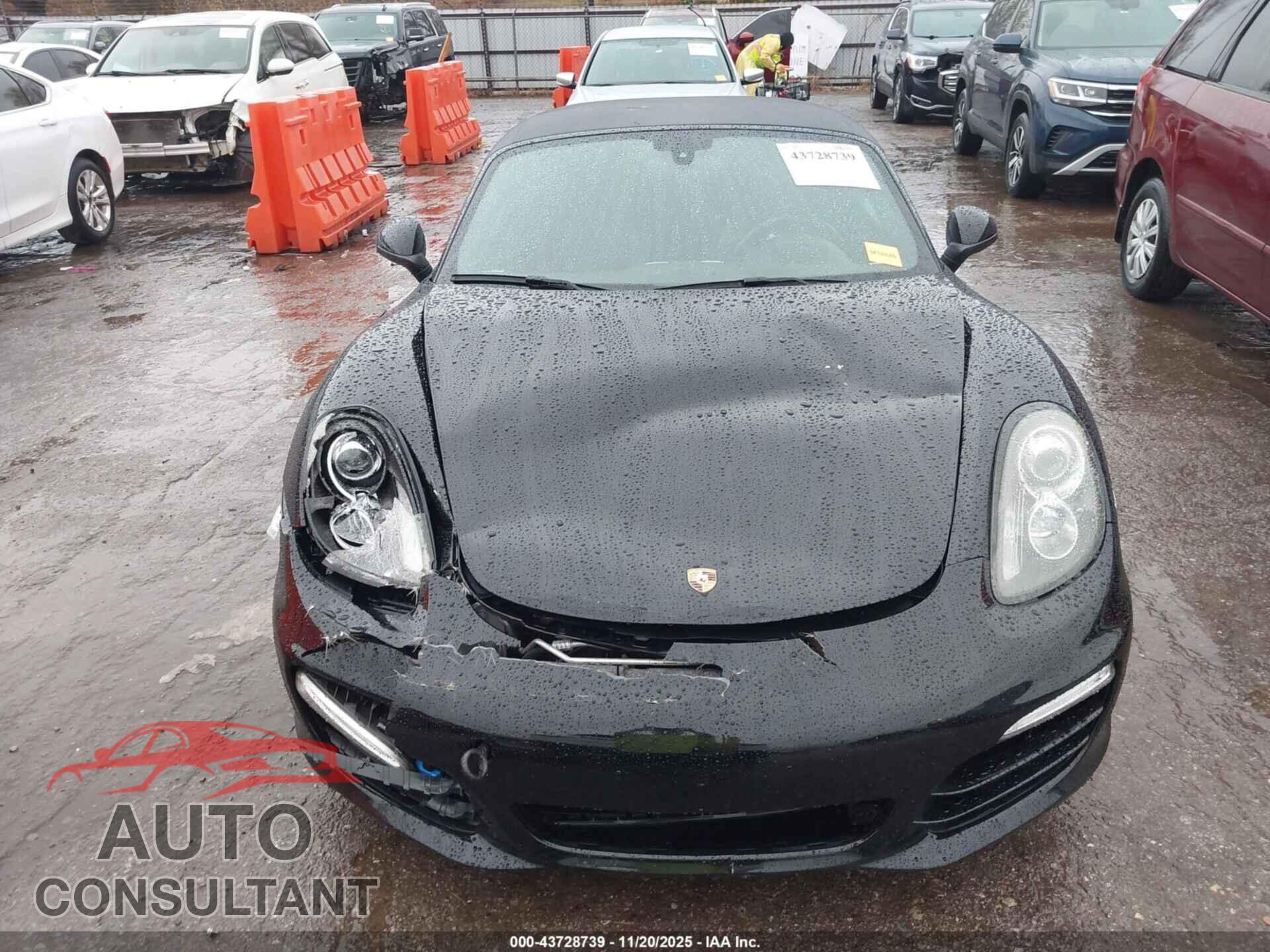 PORSCHE BOXSTER 2013 - WP0CA2A80DS114777