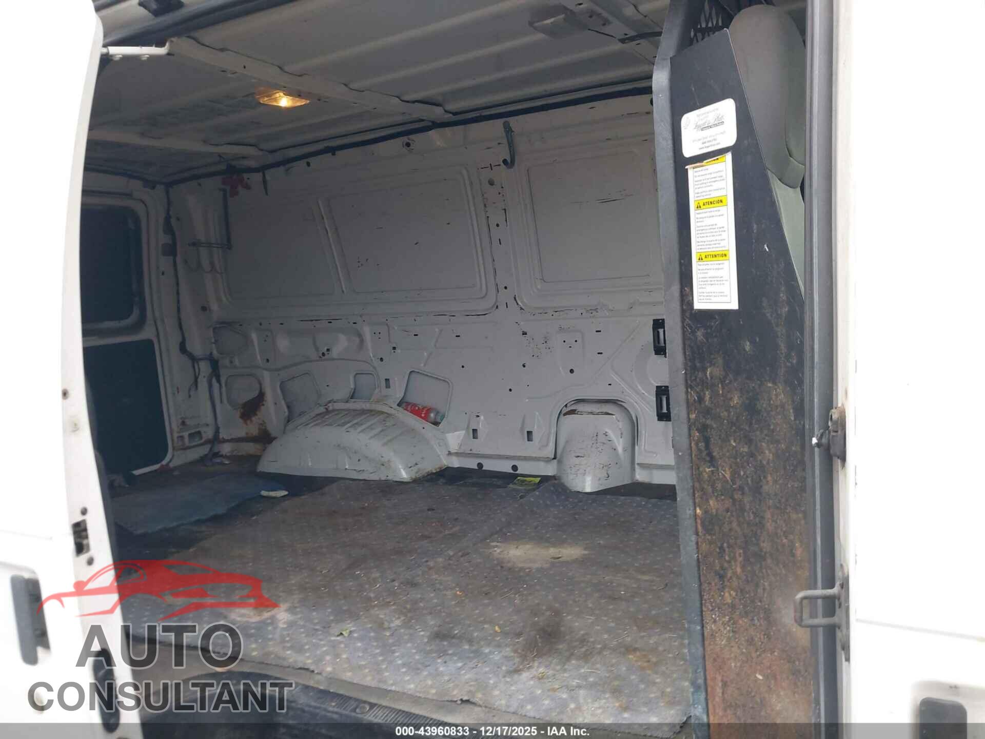 FORD E-150 2010 - 1FTNE1EL5ADA64495