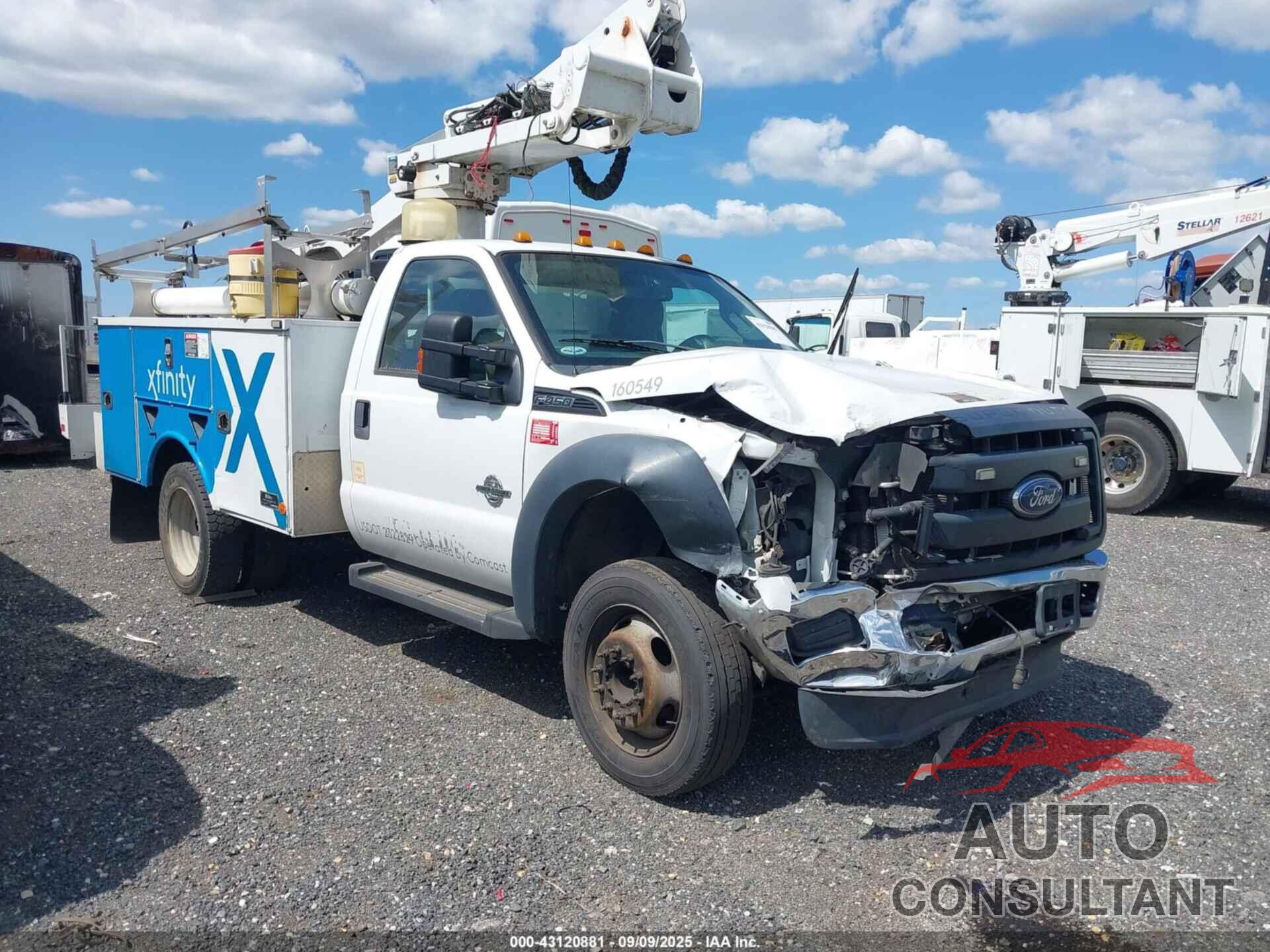 FORD F-450 CHASSIS 2016 - 1FDUF4GT6GED32587