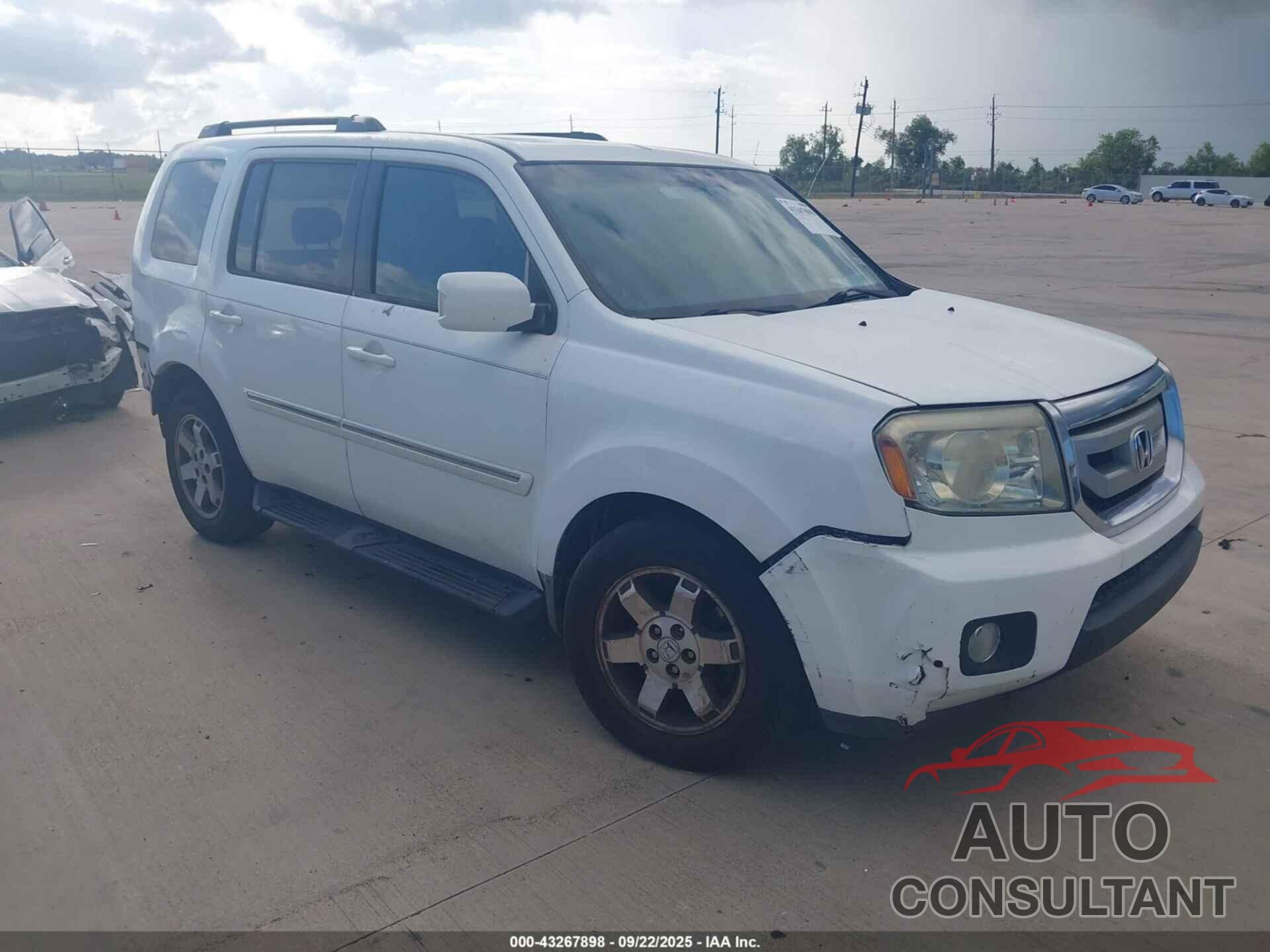 HONDA PILOT 2010 - 5FNYF3H83AB019898