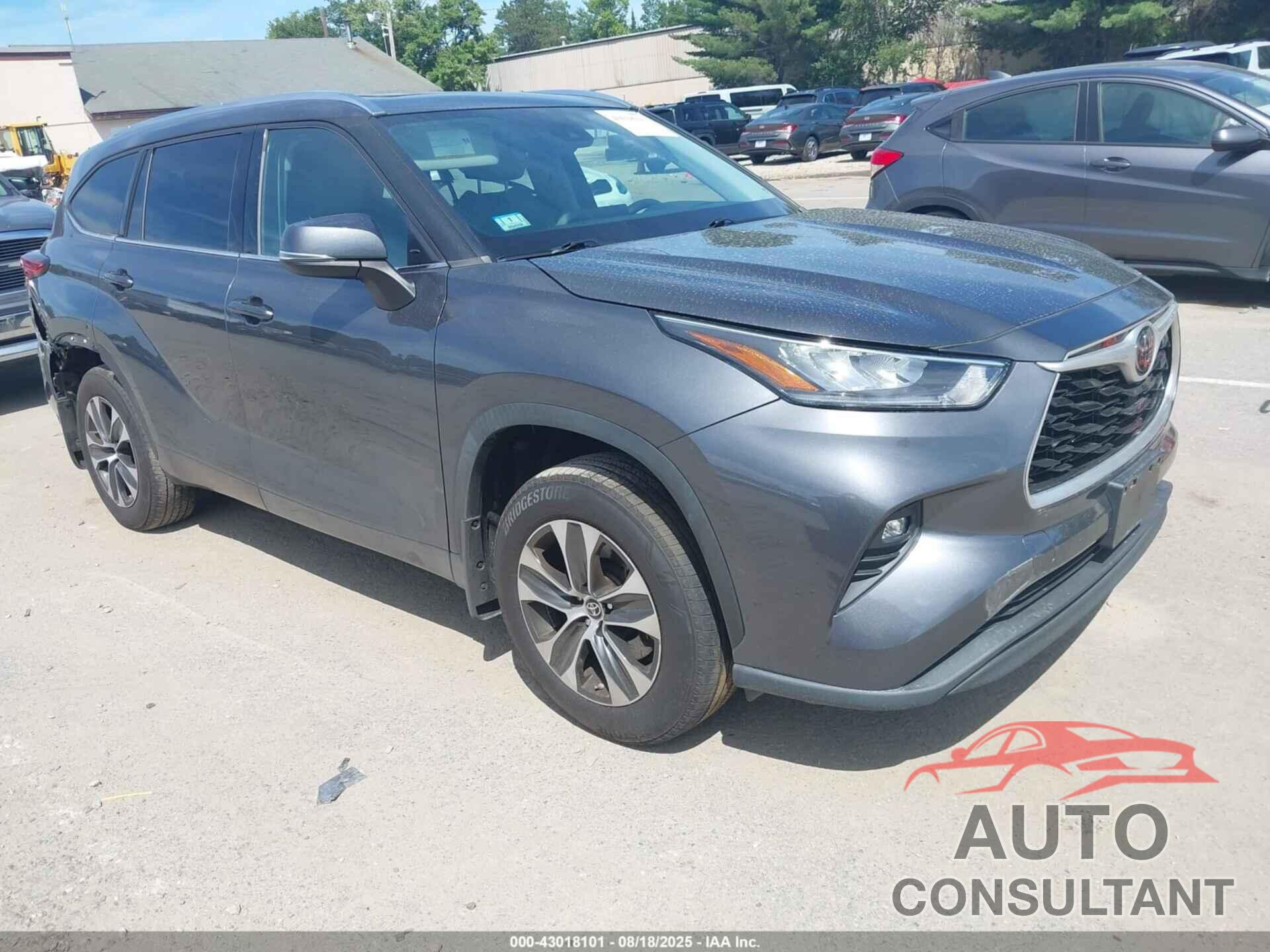 TOYOTA HIGHLANDER 2020 - 5TDGZRBH4LS029675