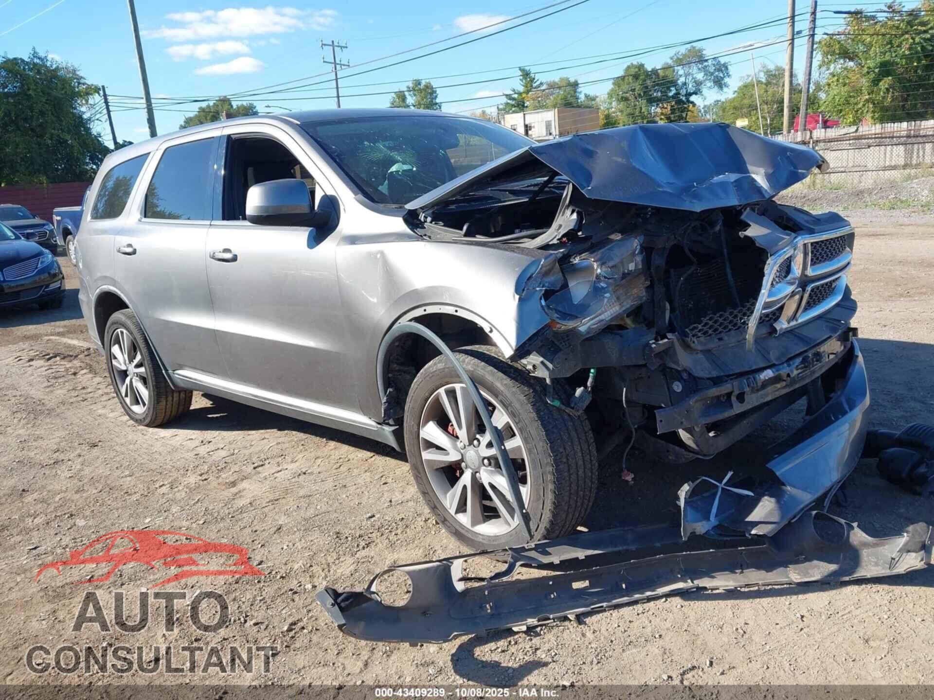 DODGE DURANGO 2012 - 1C4RDHAG9CC108884