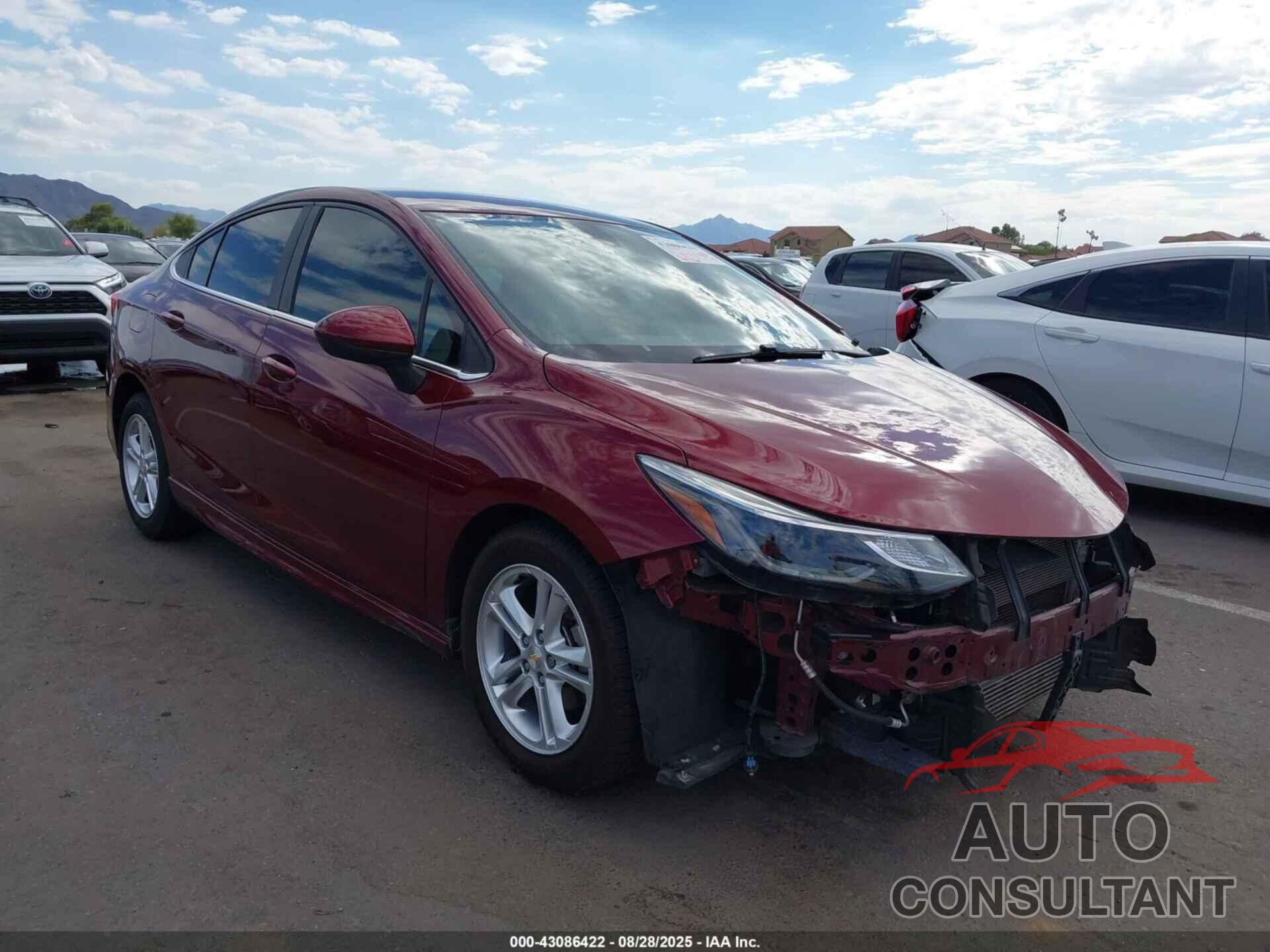CHEVROLET CRUZE 2016 - 1G1BE5SM2G7245321