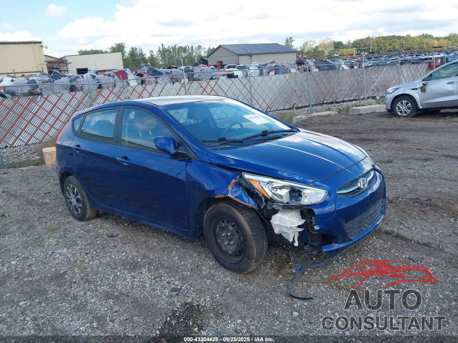 HYUNDAI ACCENT 2016 - KMHCT5AE2GU237132