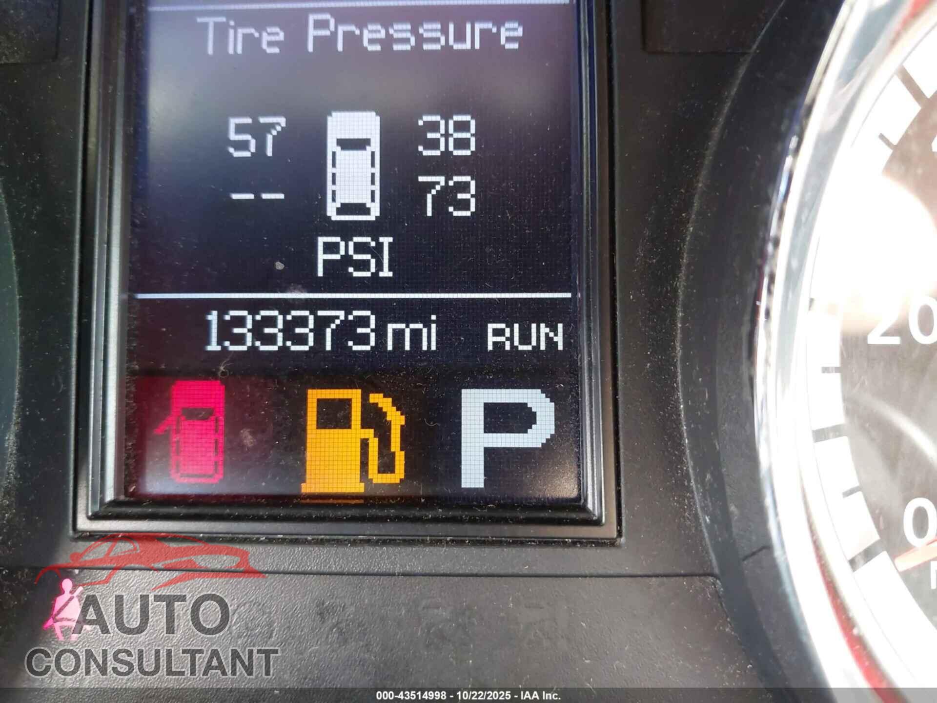 DODGE DURANGO 2012 - 1C4SDJET0CC331072