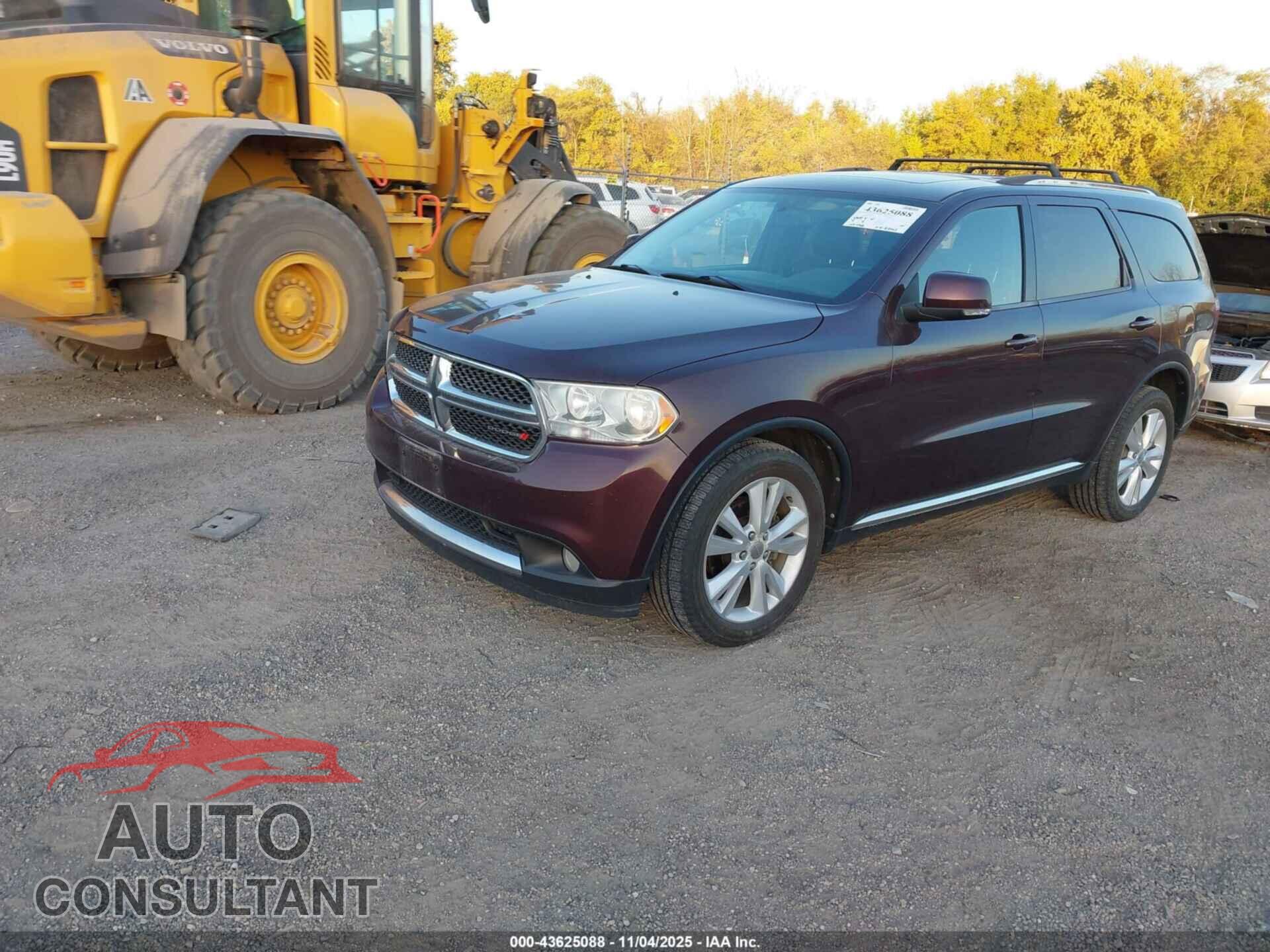 DODGE DURANGO 2012 - 1C4RDJDG2CC330931