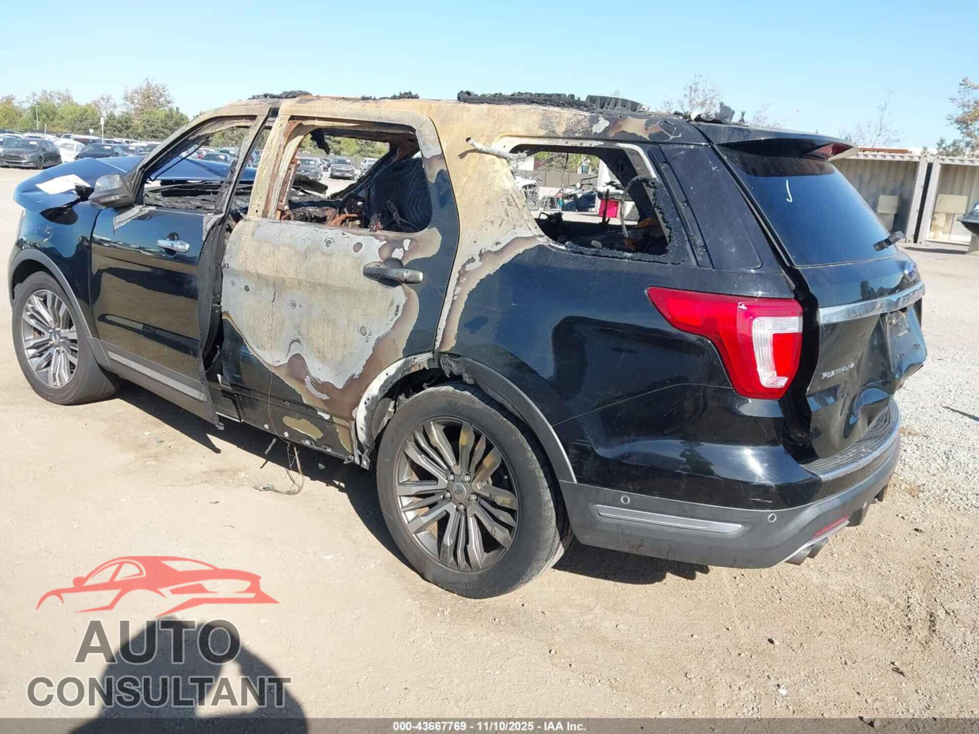 FORD EXPLORER 2018 - 1FM5K8HTXJGB56628