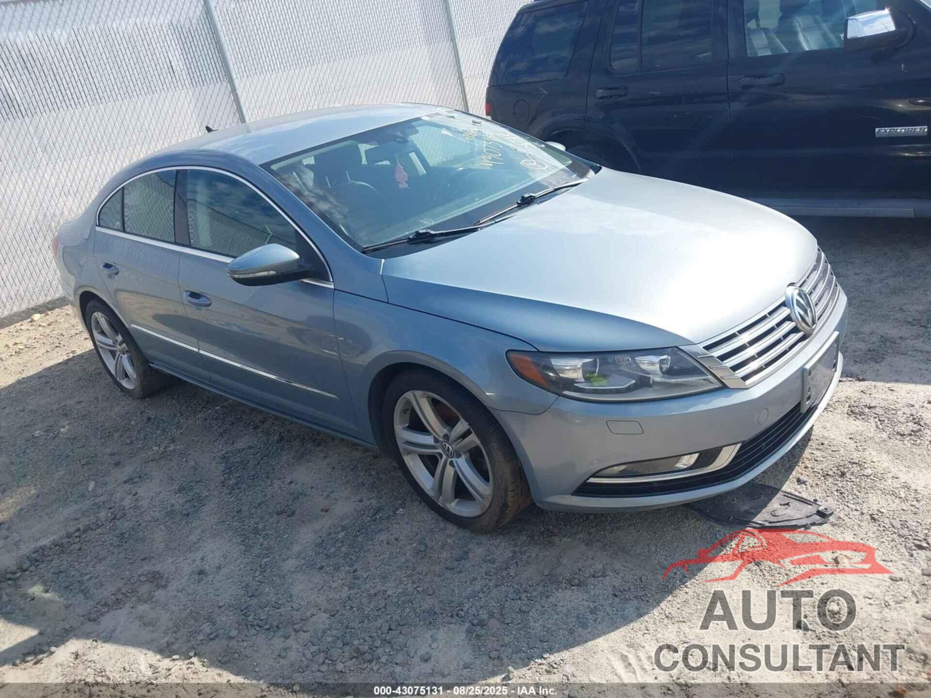 VOLKSWAGEN CC 2013 - WVWBP7AN3DE538269