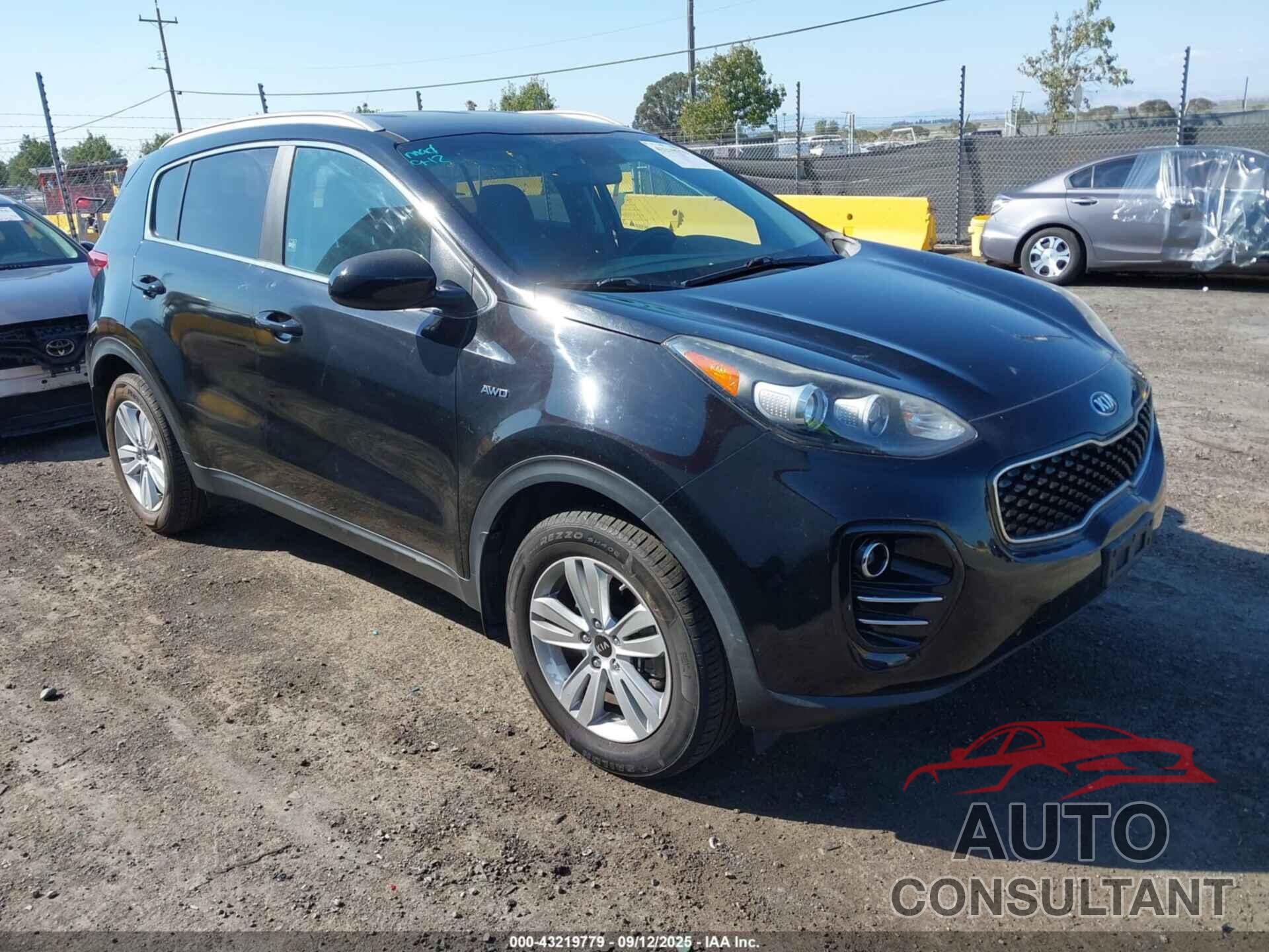 KIA SPORTAGE 2017 - KNDPMCAC8H7185298