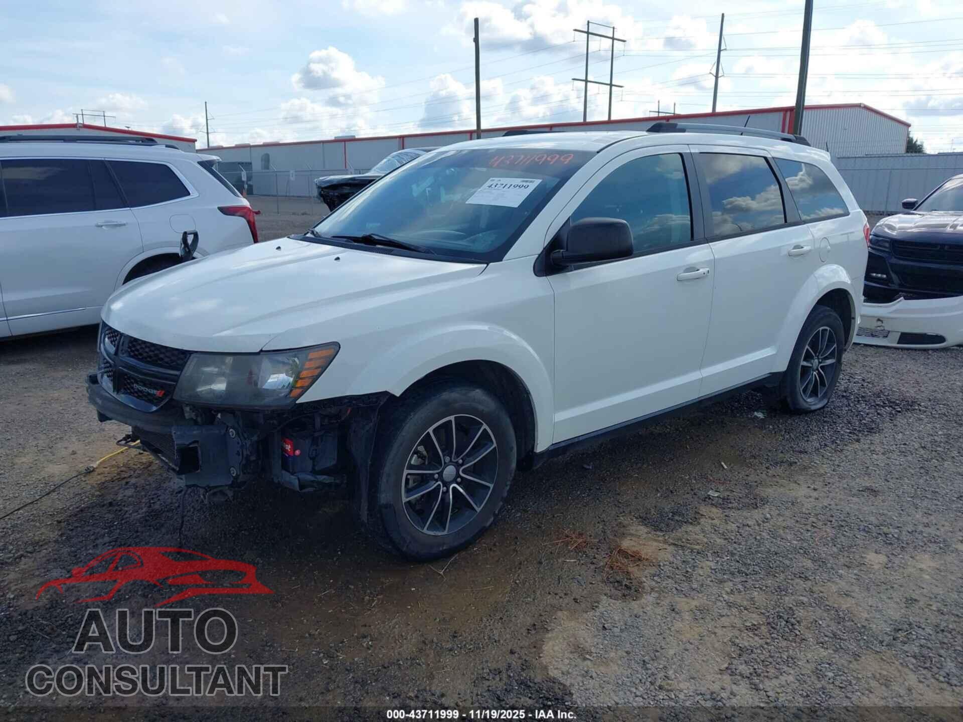DODGE JOURNEY 2017 - 3C4PDCAB8HT599734