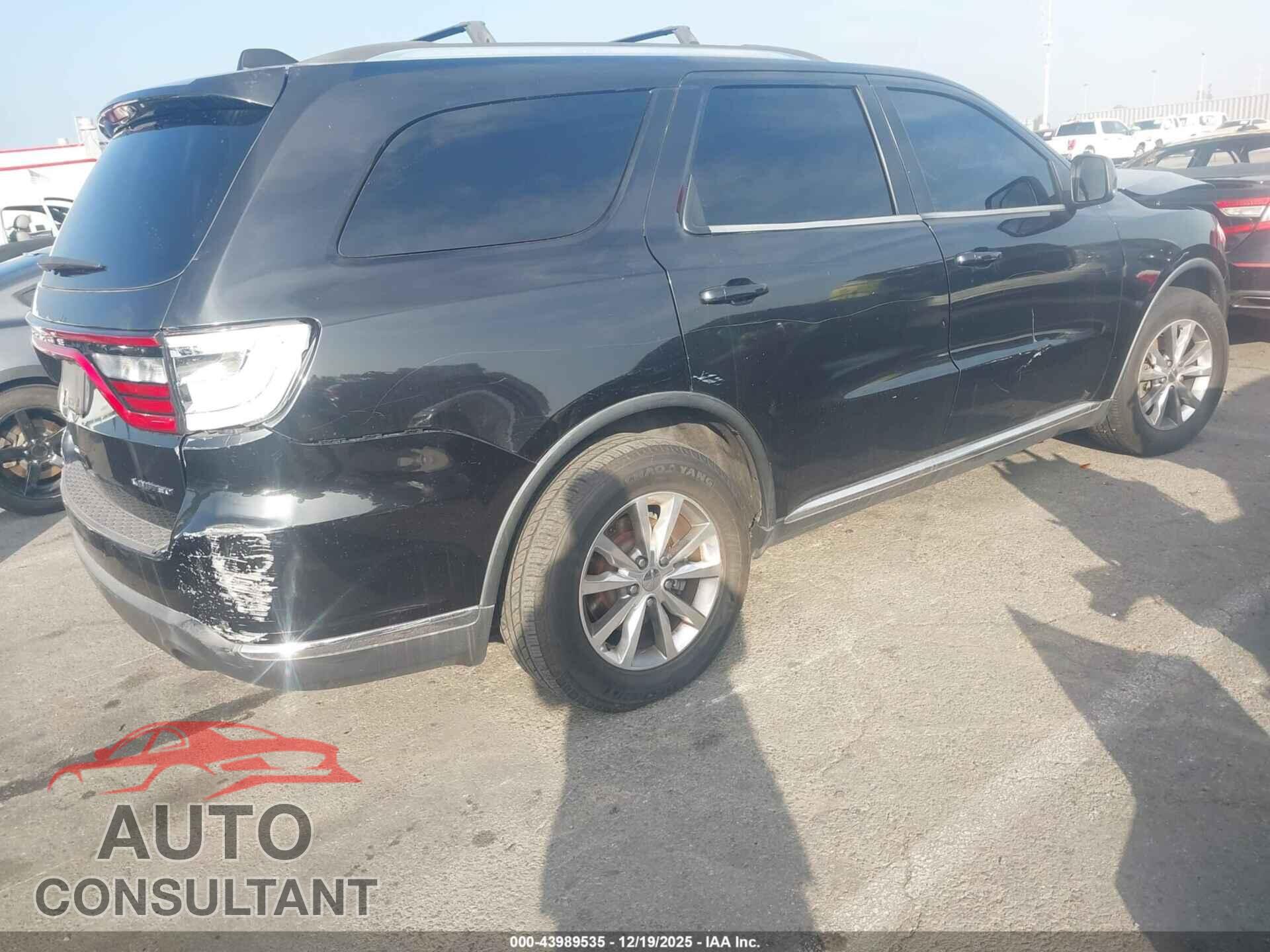 DODGE DURANGO 2015 - 1C4RDHDG9FC937261
