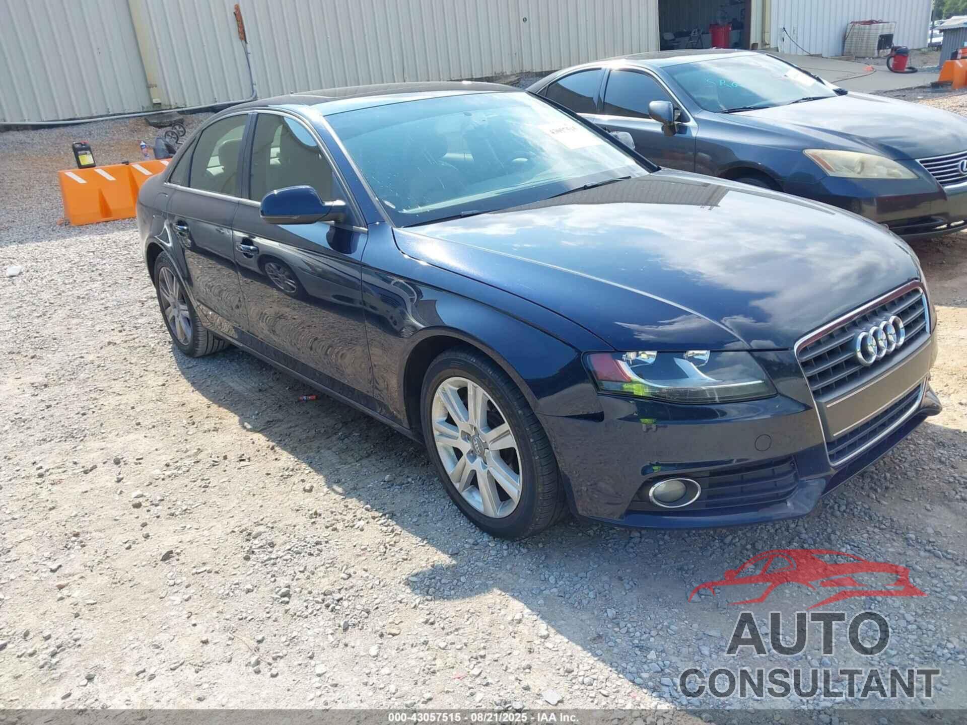 AUDI A4 2011 - WAUAFAFL7BN013227