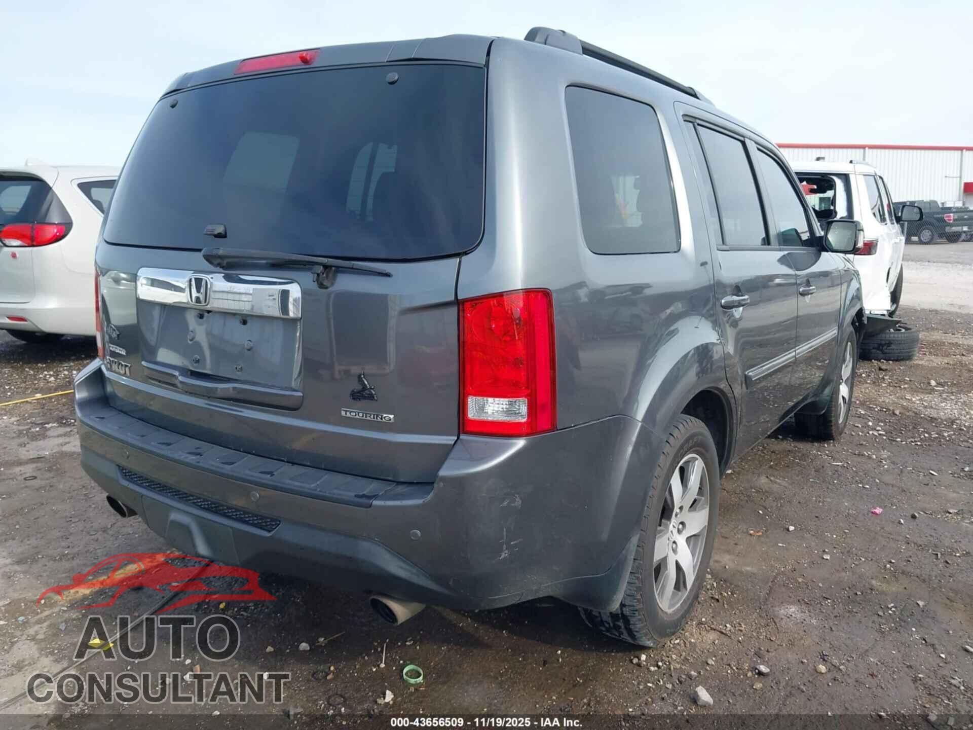 HONDA PILOT 2012 - 5FNYF3H92CB027079