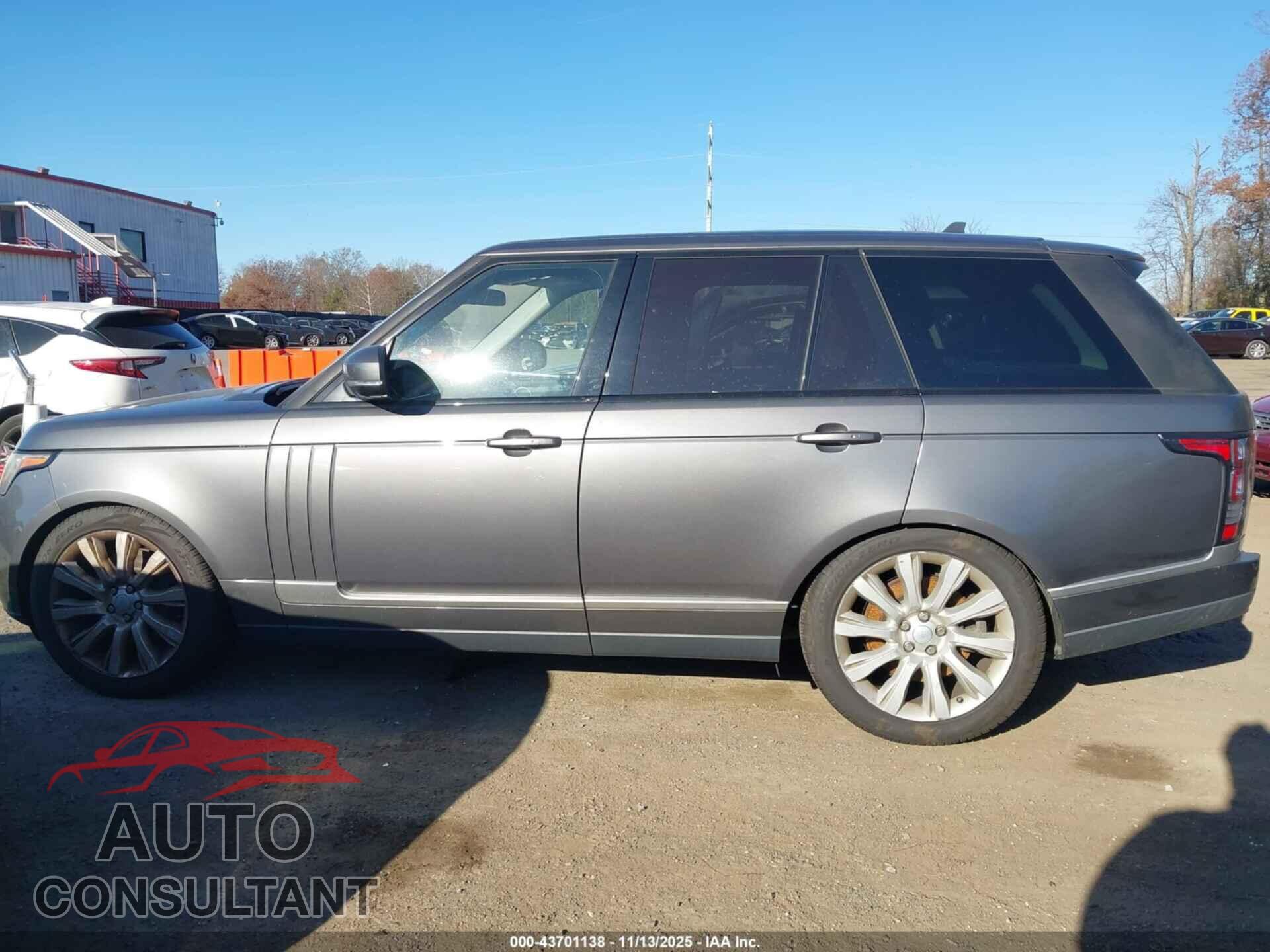 LAND ROVER RANGE ROVER 2016 - SALGS2EF4GA253143