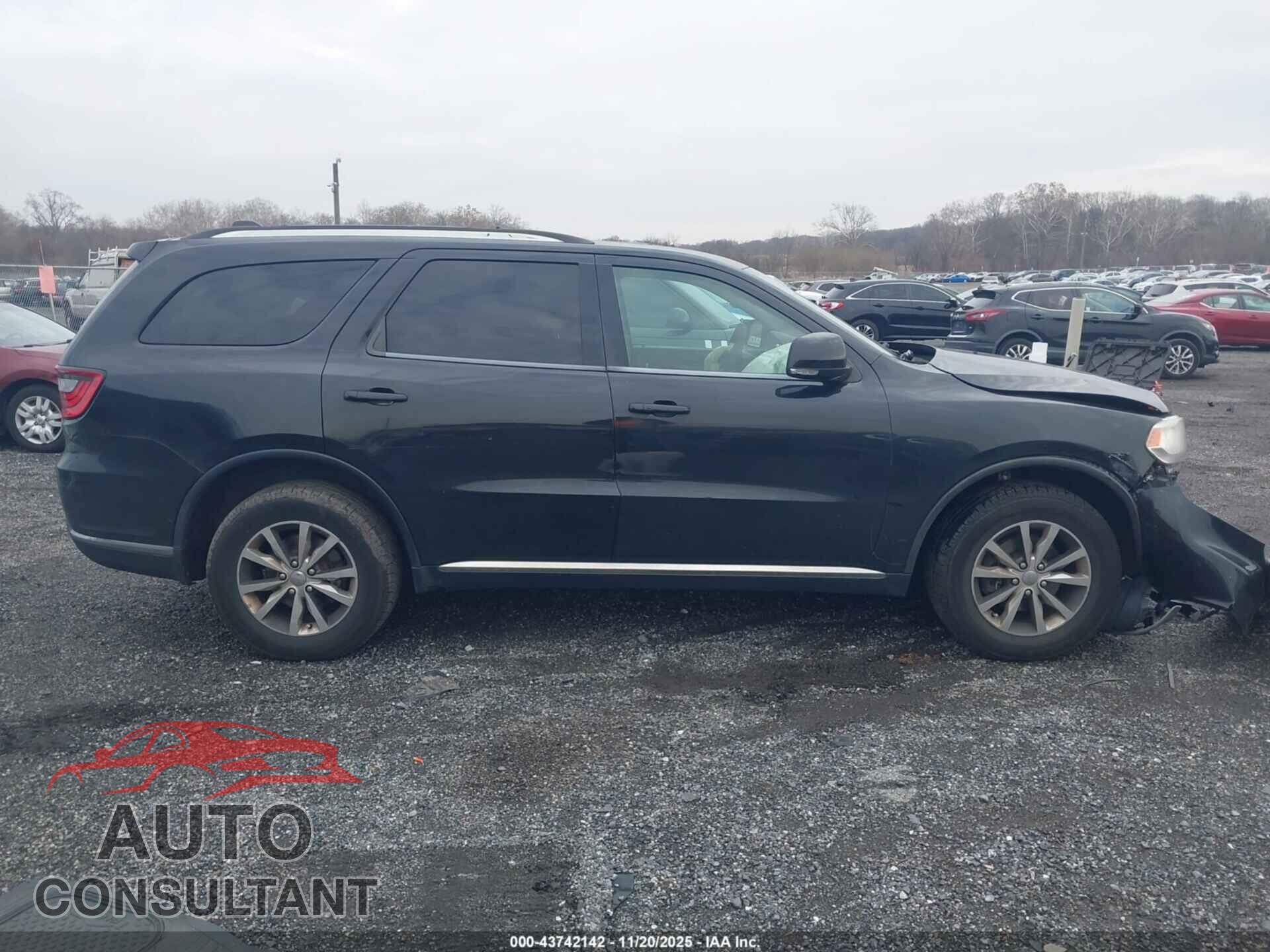 DODGE DURANGO 2016 - 1C4RDJDGXGC486026