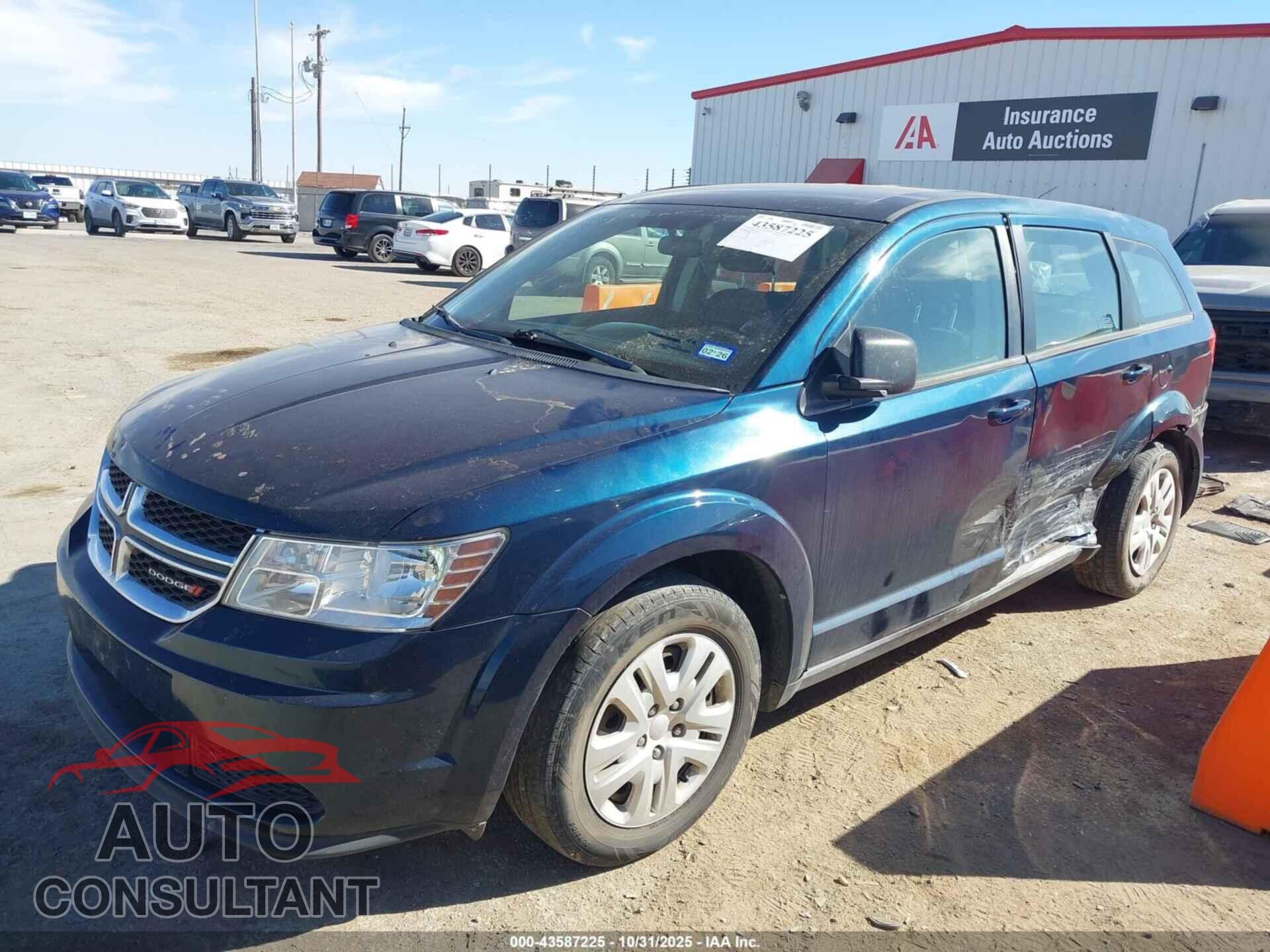 DODGE JOURNEY 2015 - 3C4PDCAB5ST564663