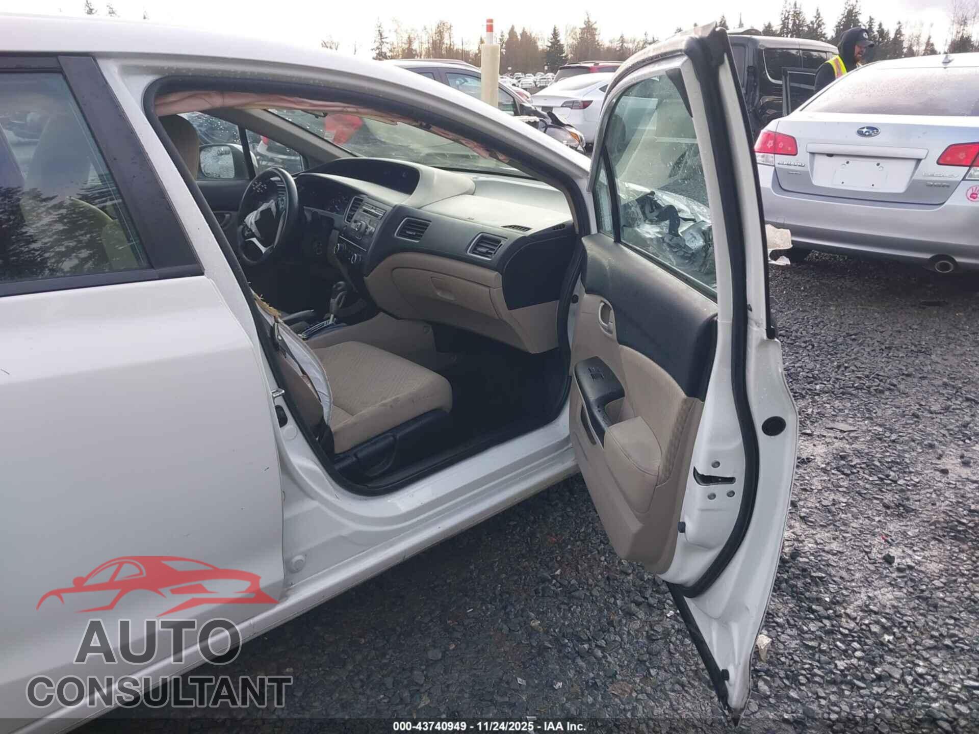HONDA CIVIC 2015 - 2HGFB2F54FH558541