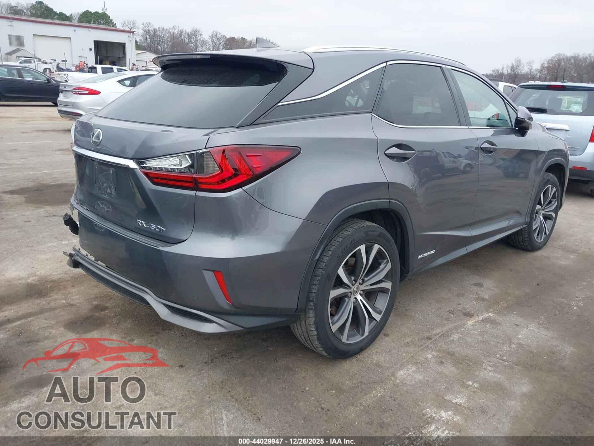 LEXUS RX 450H 2017 - 2T2BGMCA2HC011773