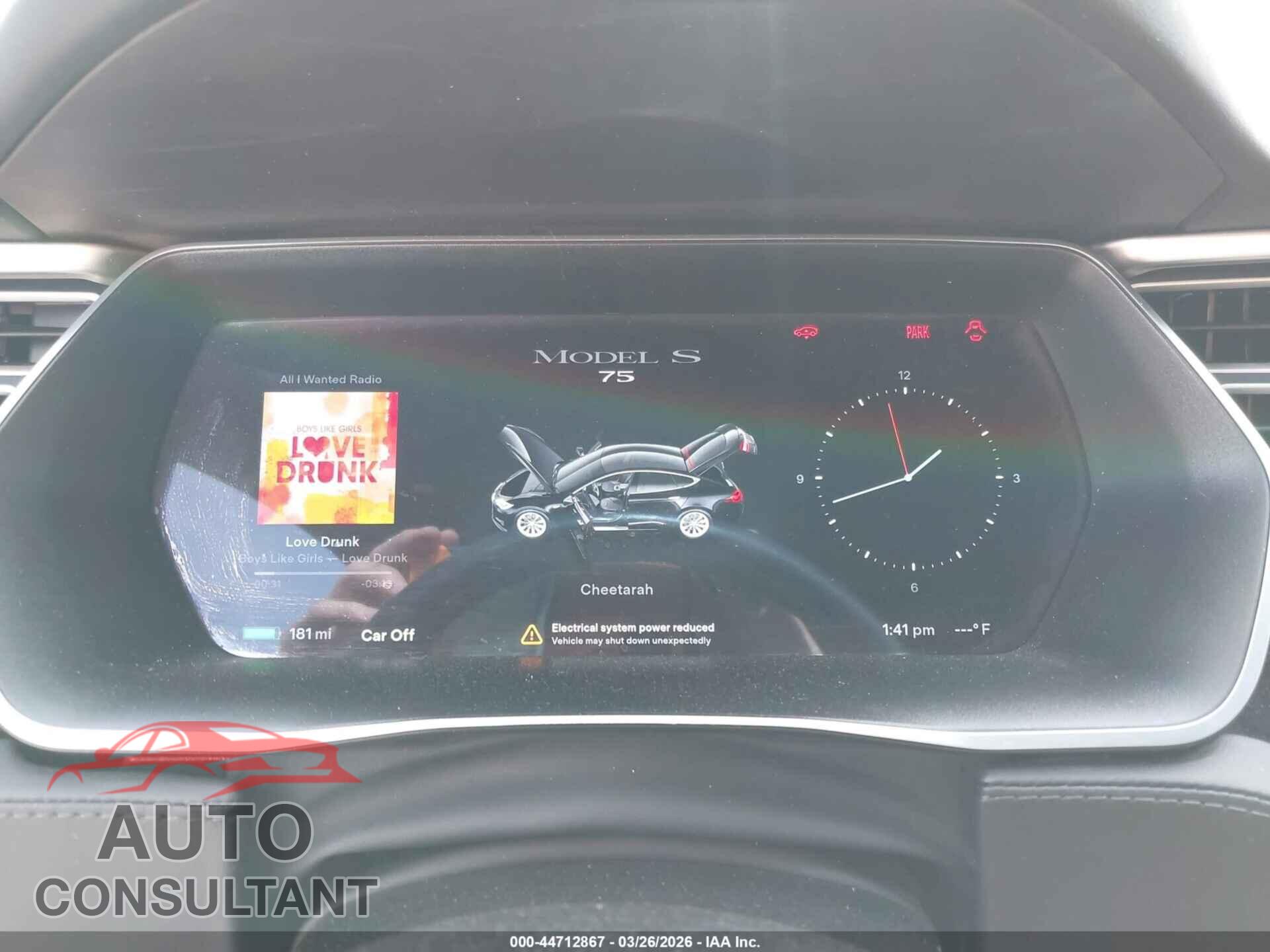 TESLA MODEL S 2017 - 5YJSA1E12HF213980