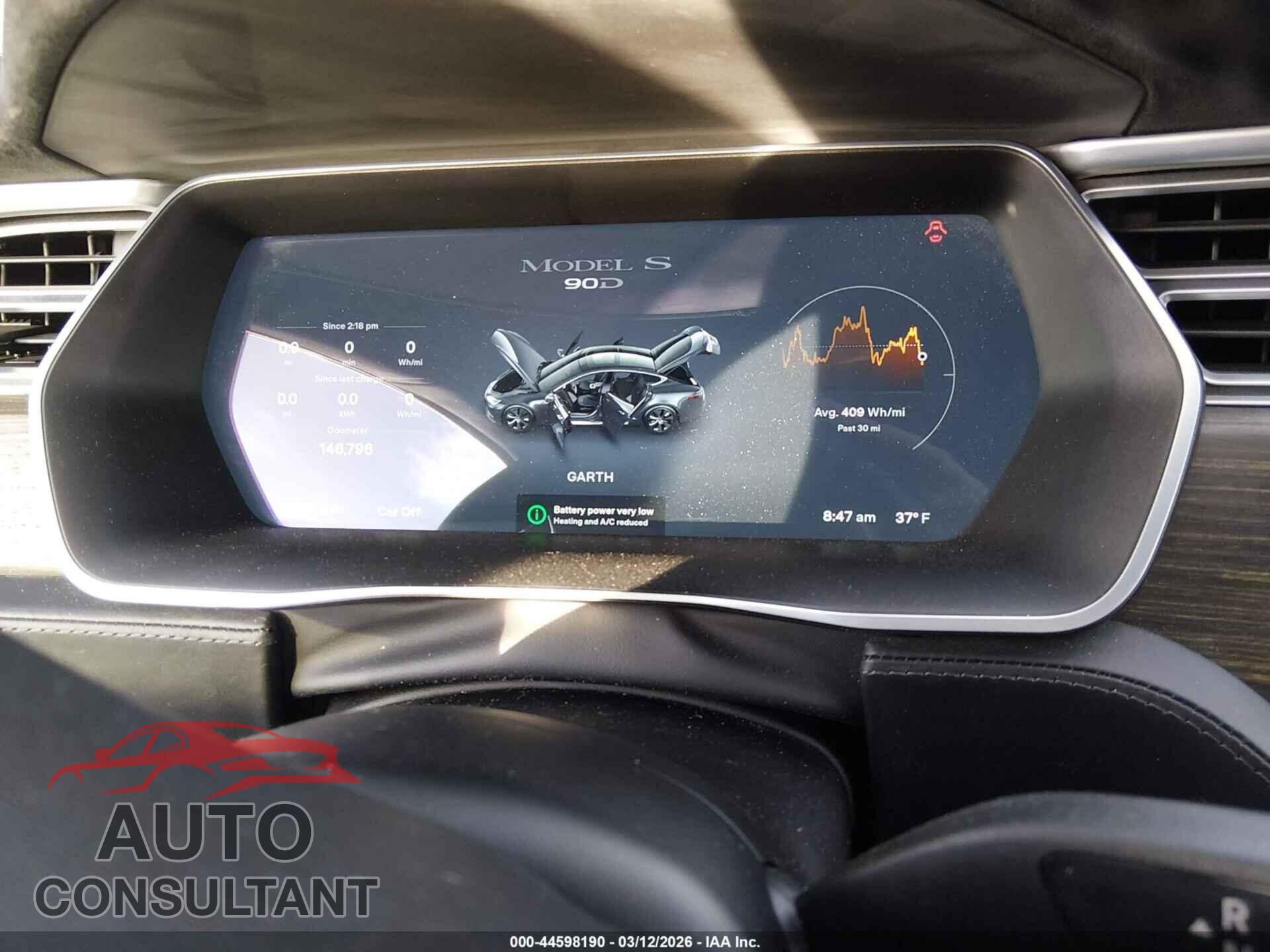 TESLA MODEL S 2016 - 5YJSA1E23GF131232