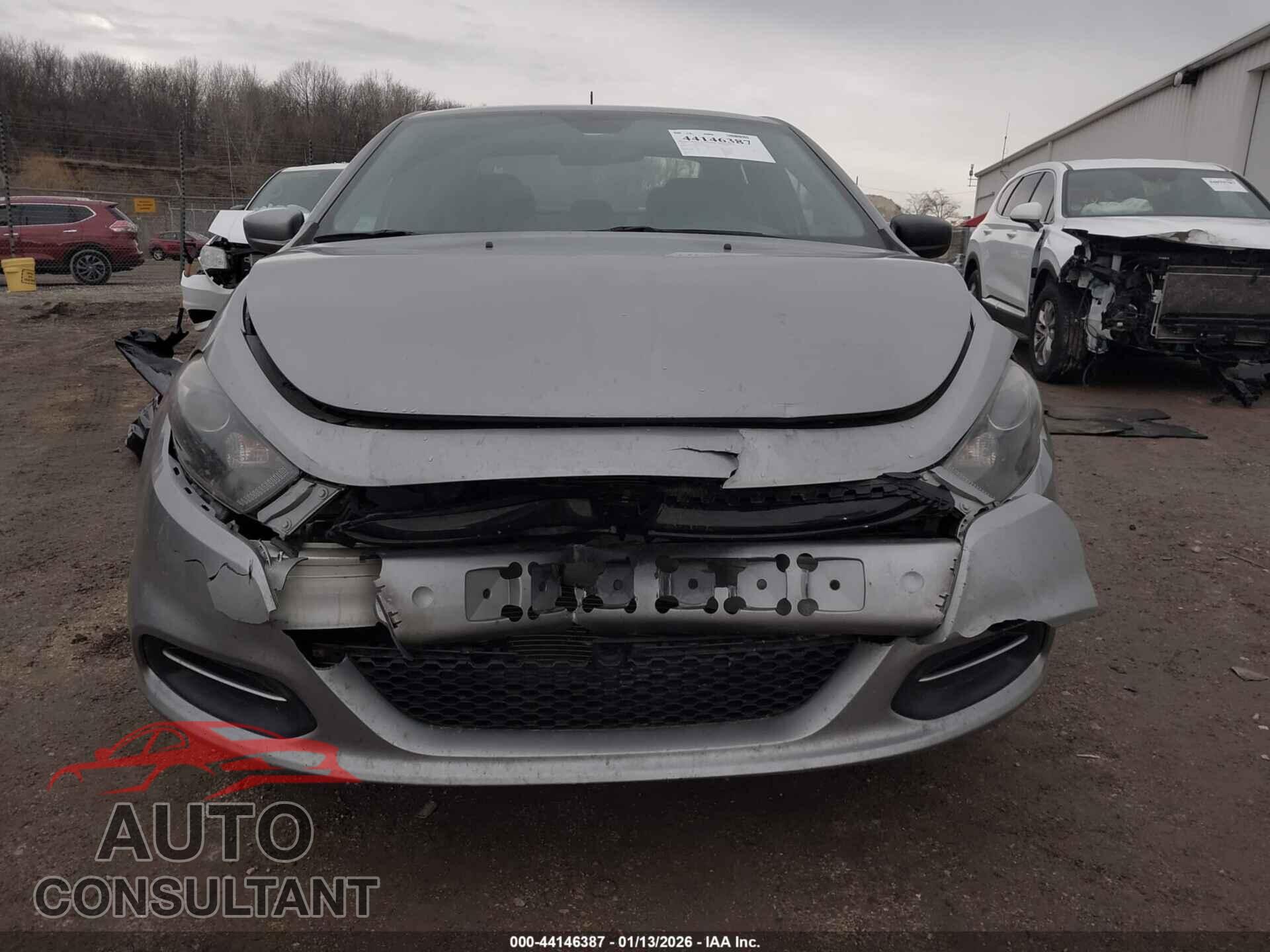 DODGE DART 2016 - 1C3CDFBB5GD727953