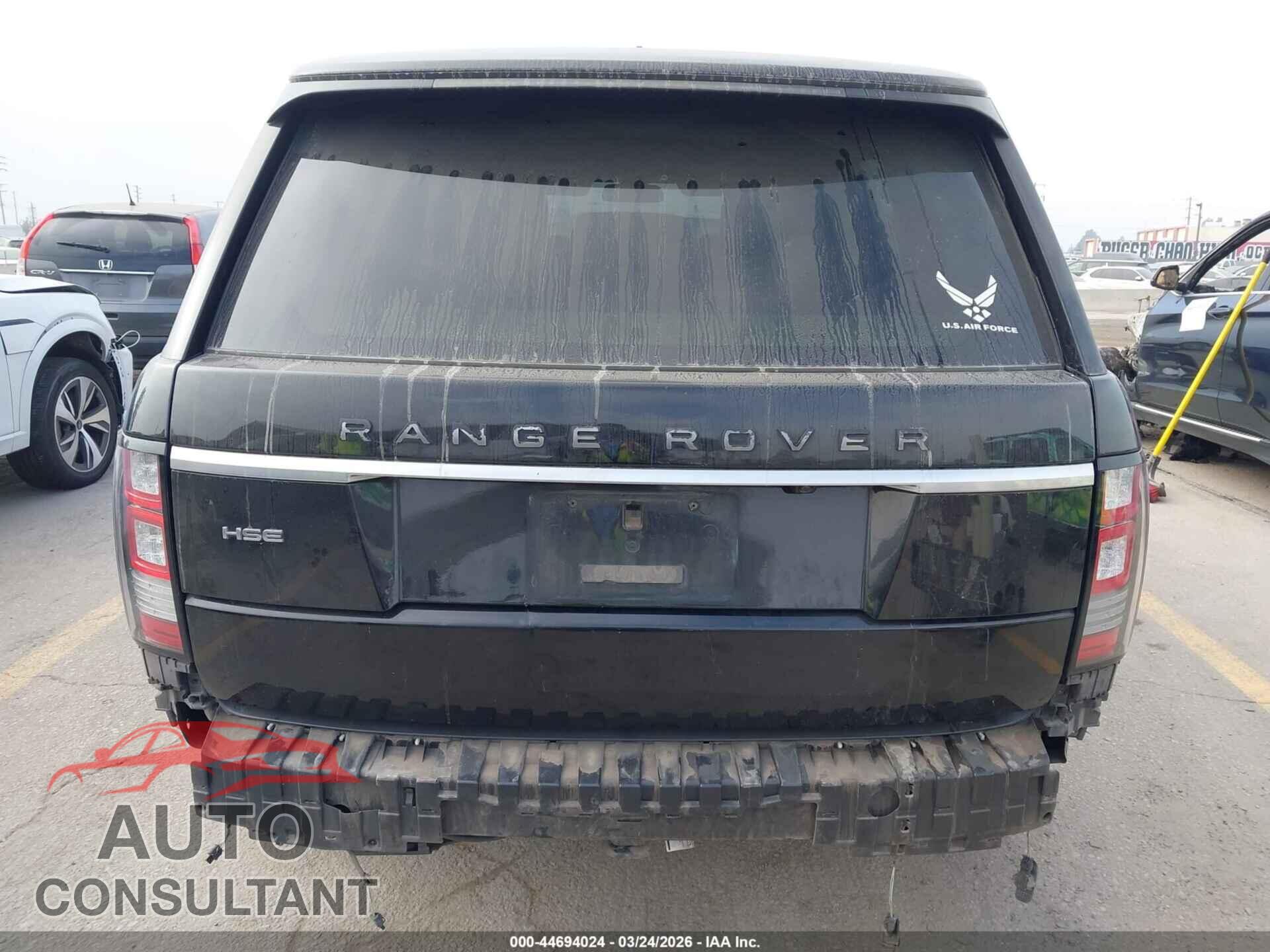 LAND ROVER RANGE ROVER 2013 - SALGS2DF7DA105629