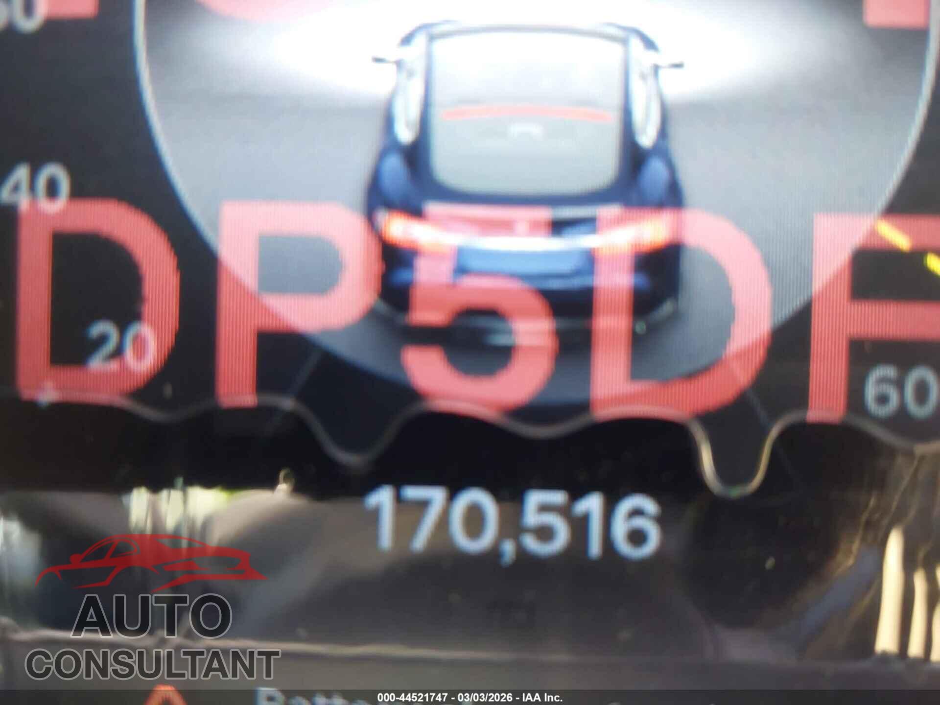 TESLA MODEL S 2013 - 5YJSA1DP5DFP07668