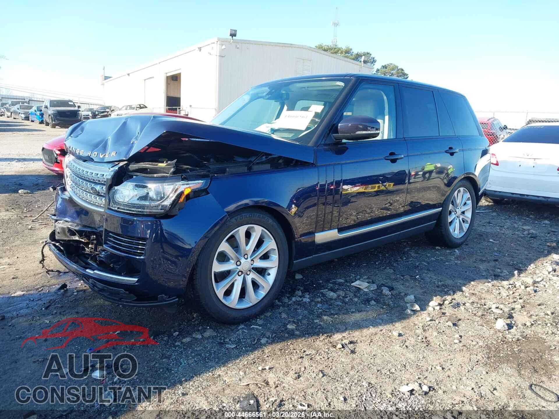 LAND ROVER RANGE ROVER 2015 - SALGS2VF0FA242042