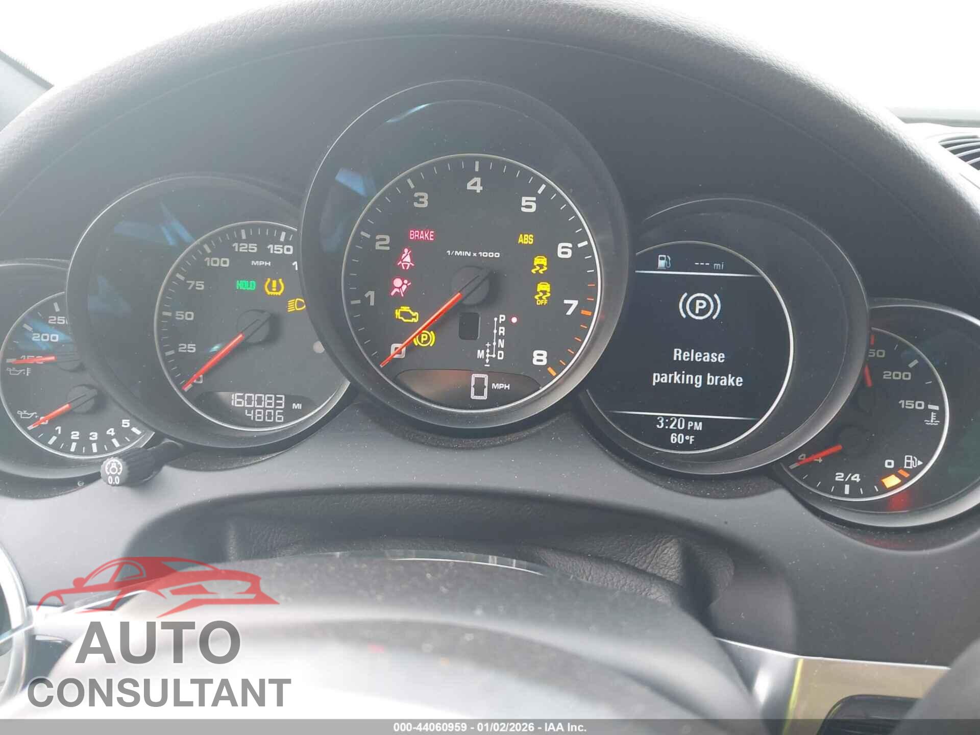 PORSCHE CAYENNE 2017 - WP1AA2A22HKA90909
