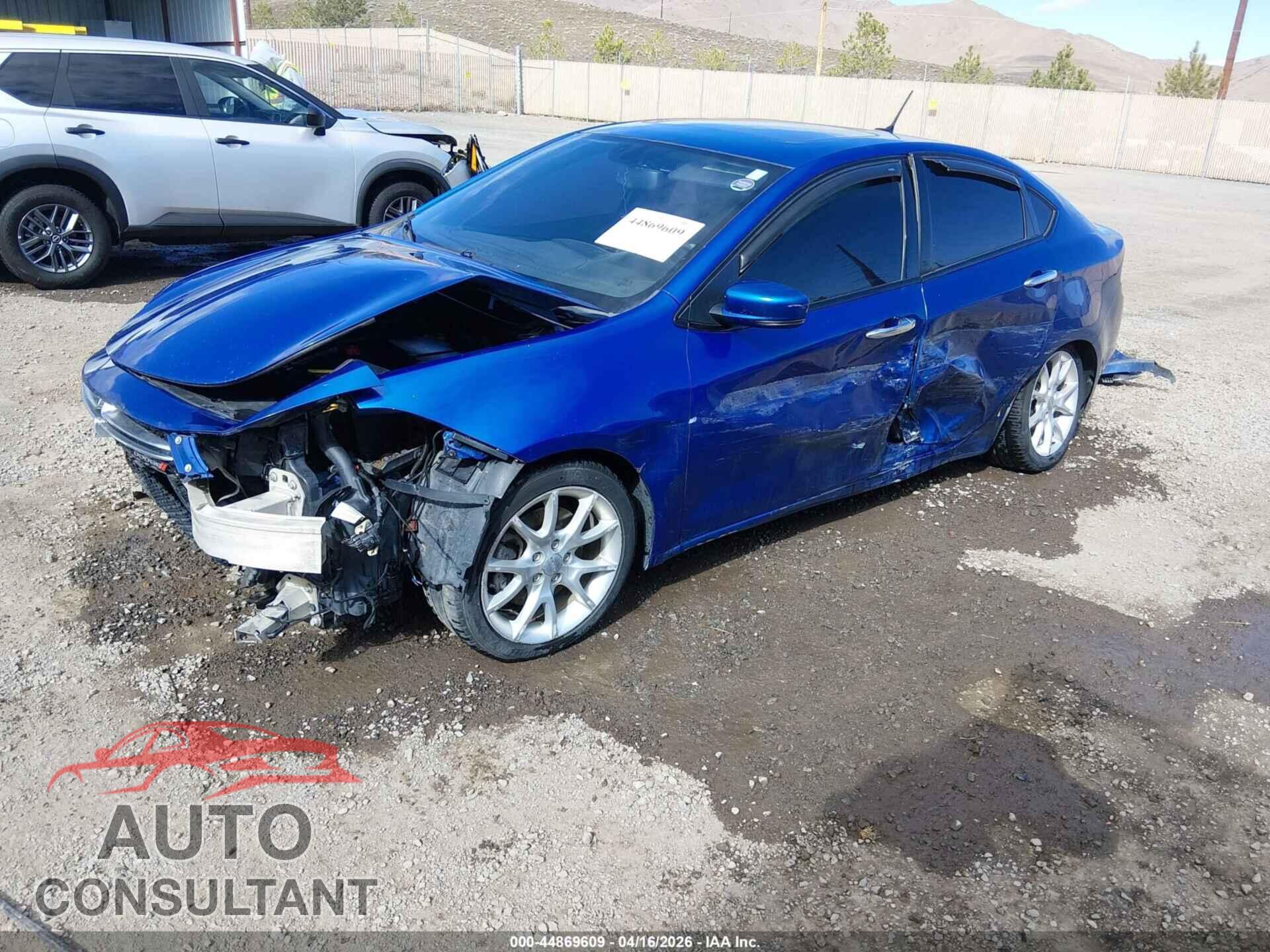 DODGE DART 2013 - 1C3CDFCA9DD304861