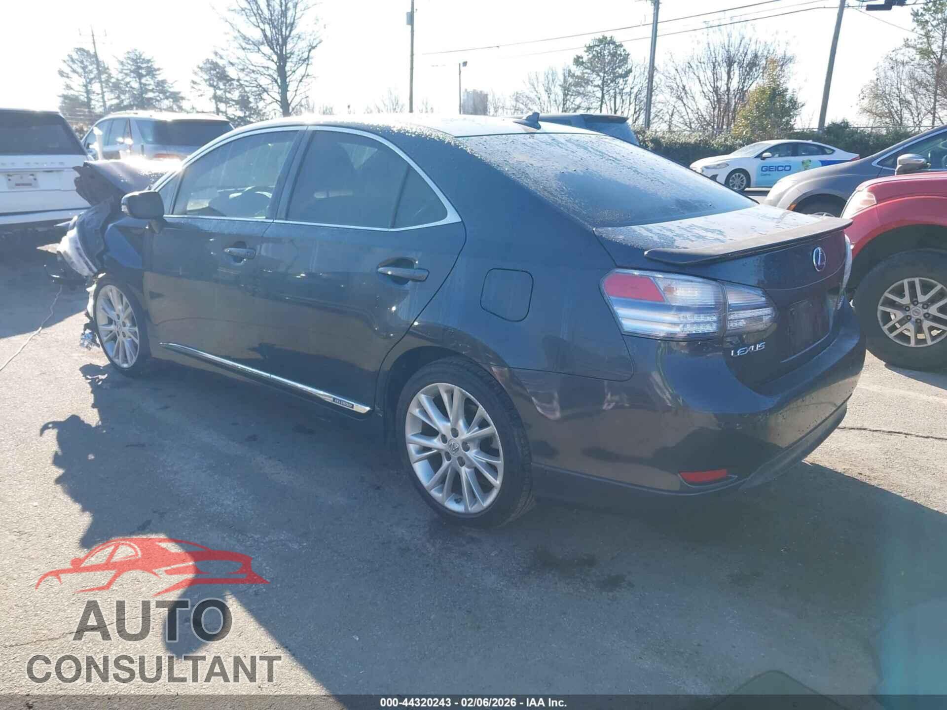 LEXUS HS 250H 2010 - JTHBB1BA3A2015983