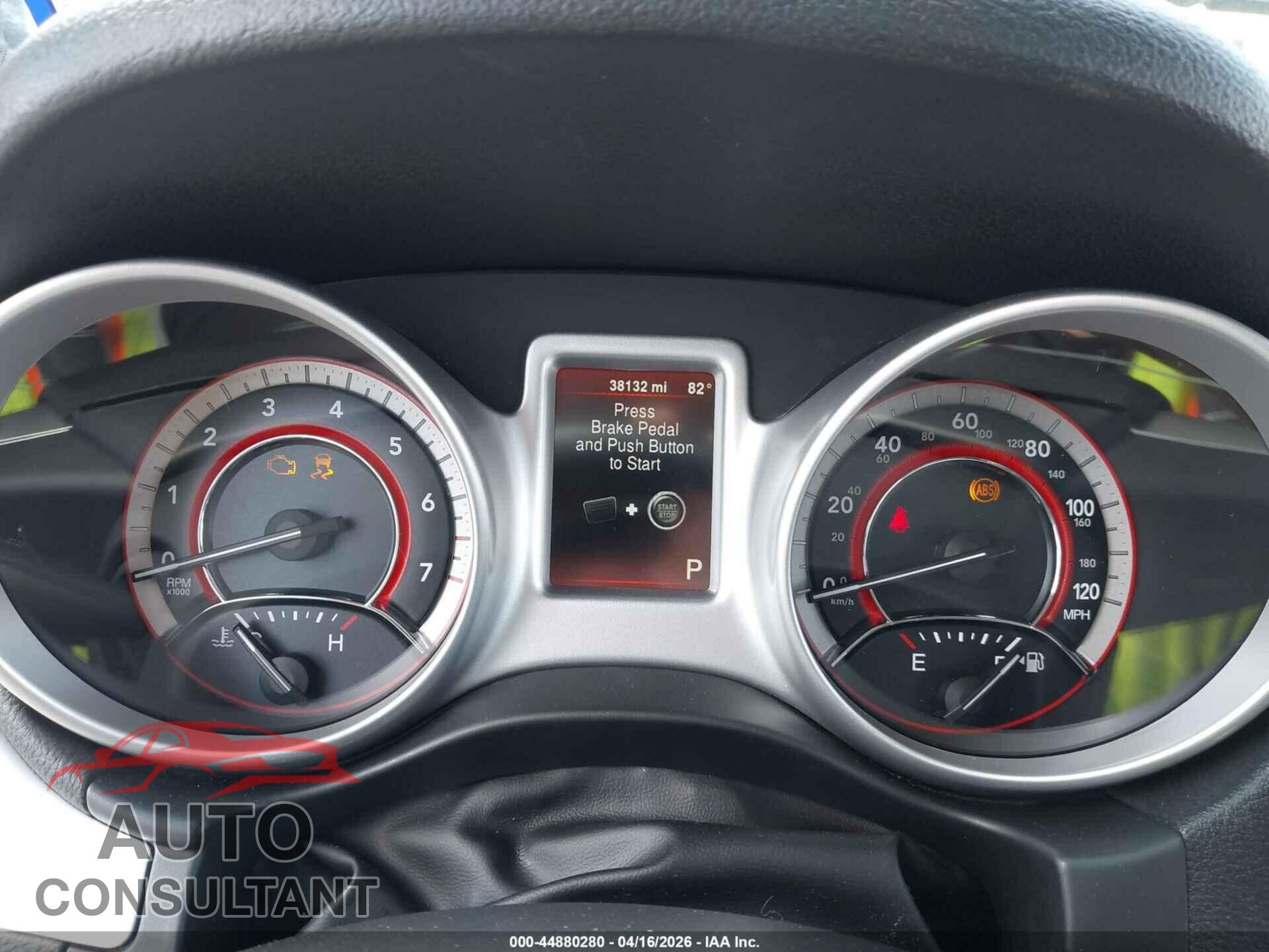 DODGE JOURNEY 2014 - 3C4PDCAB4ET258875