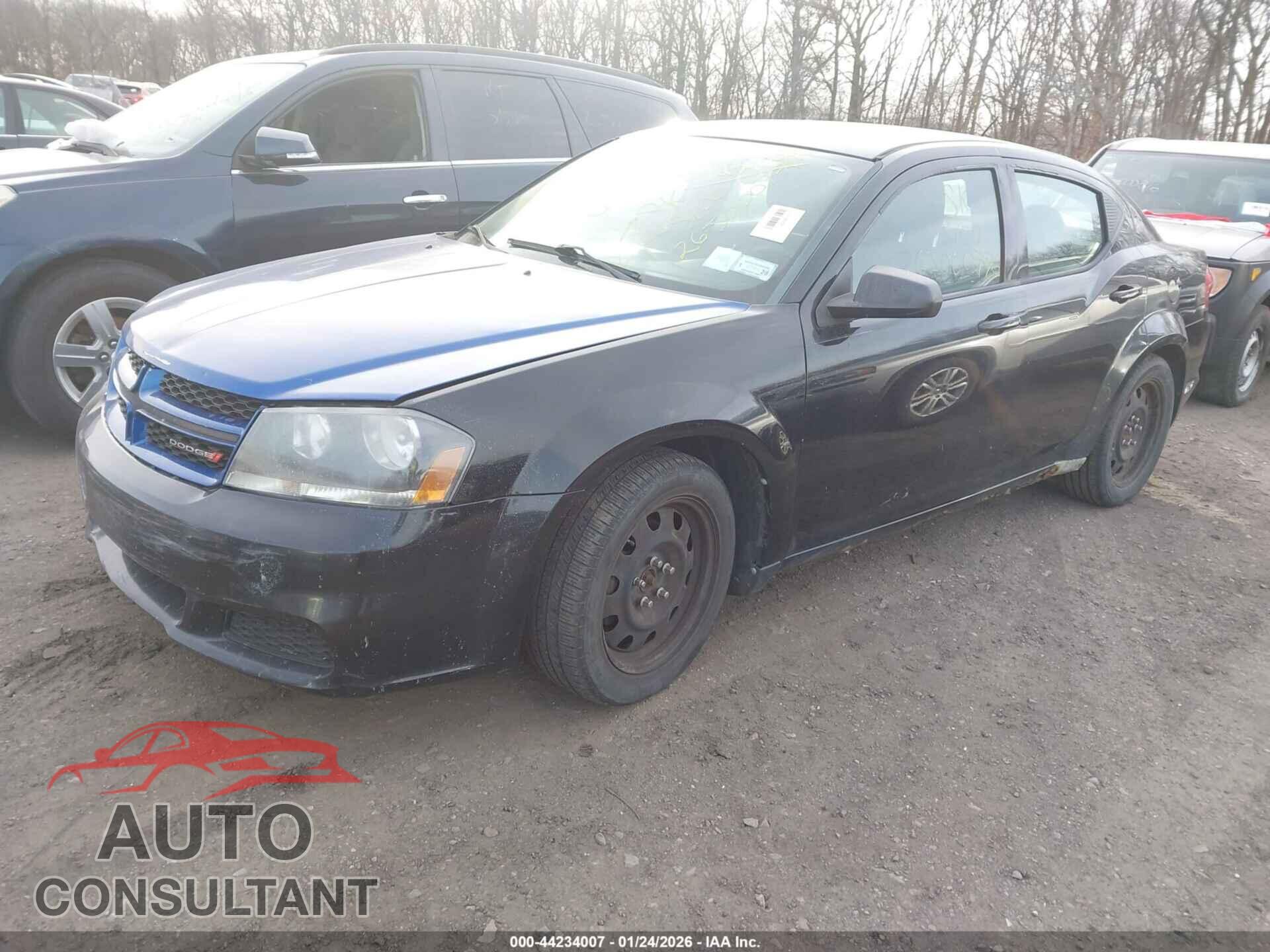 DODGE AVENGER 2013 - 1C3CDZAB2DN530408
