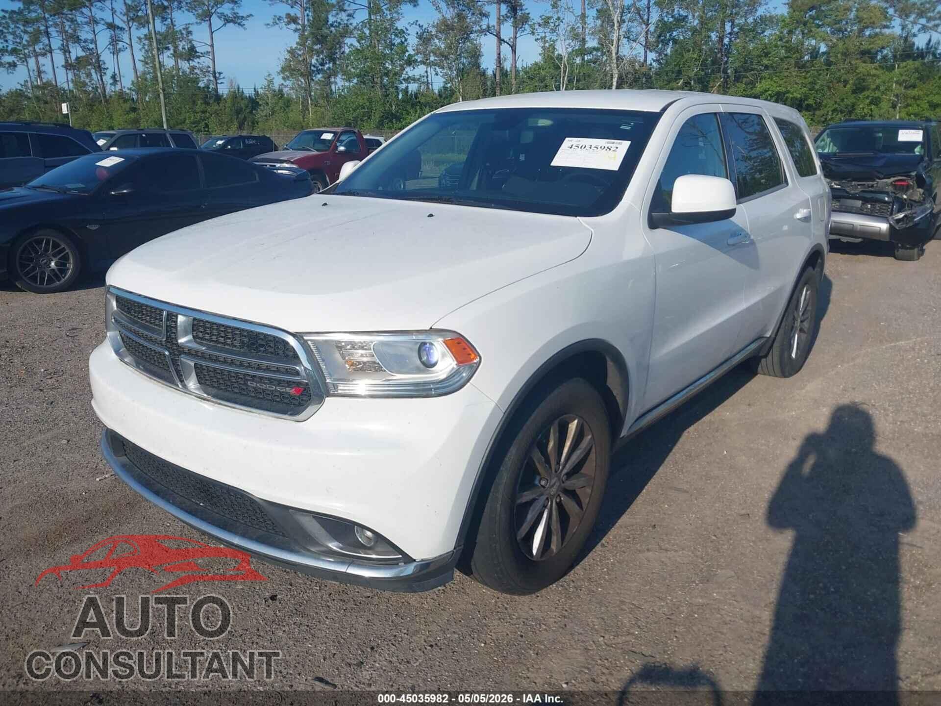 DODGE DURANGO 2018 - 1C4RDHAG1JC438984
