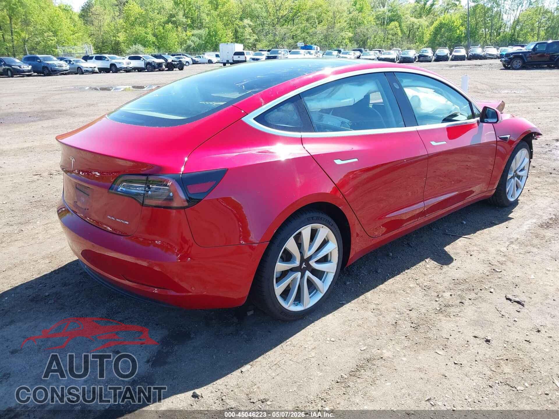 TESLA MODEL 3 2018 - 5YJ3E1EB2JF133361
