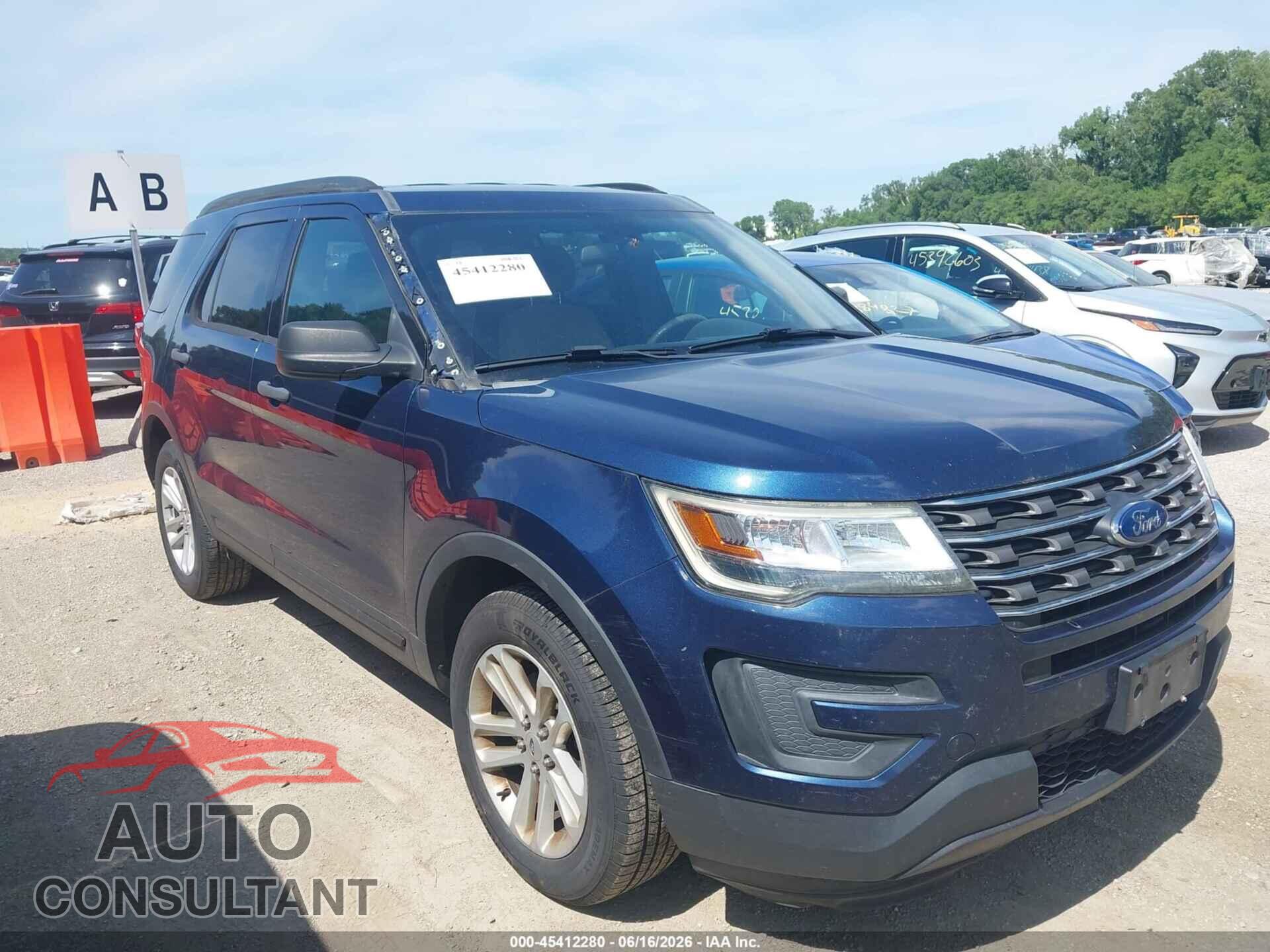 FORD EXPLORER 2017 - 1FM5K8B87HGC54515