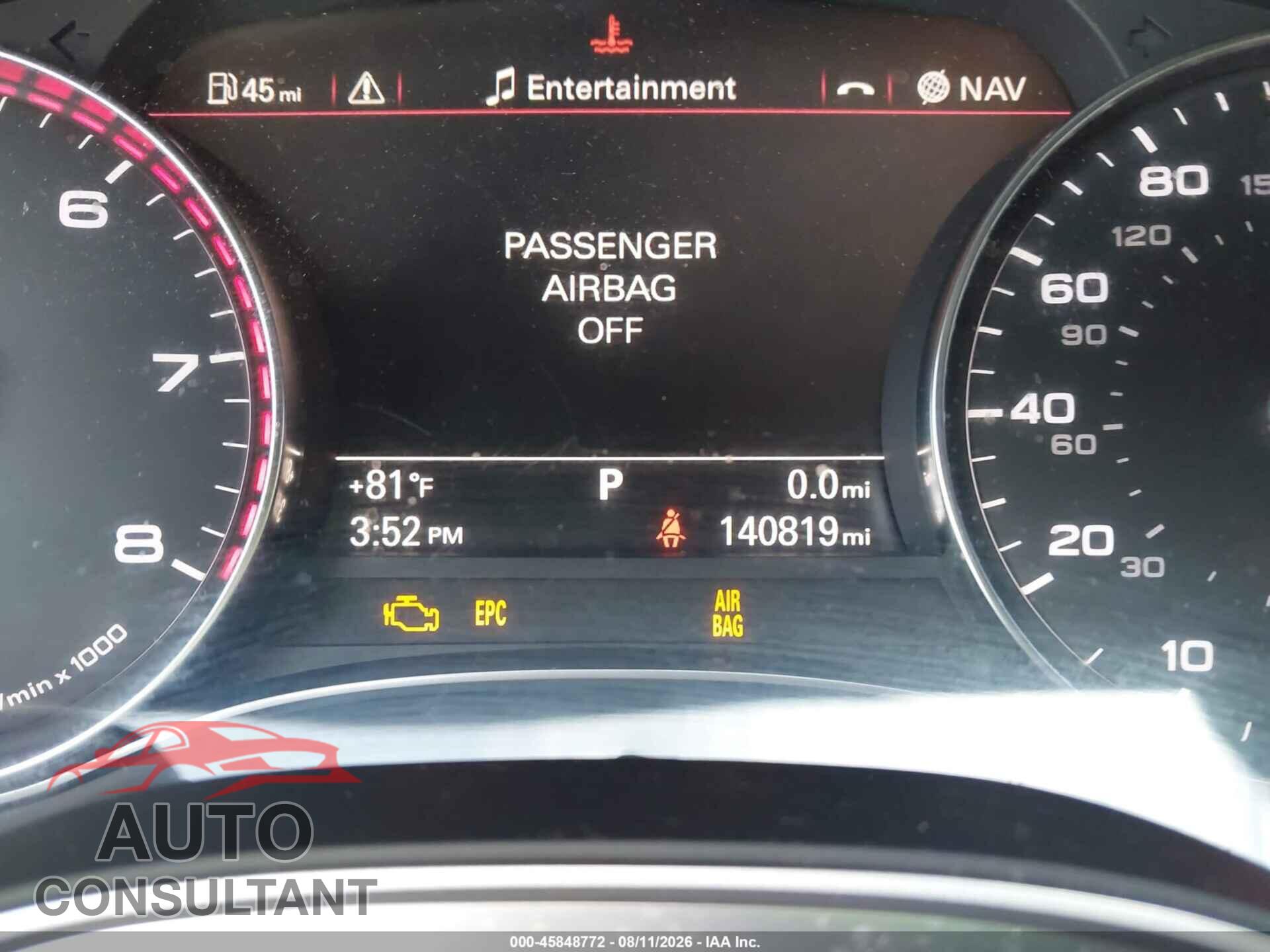 AUDI A7 2012 - WAU2GAFC1CN085821