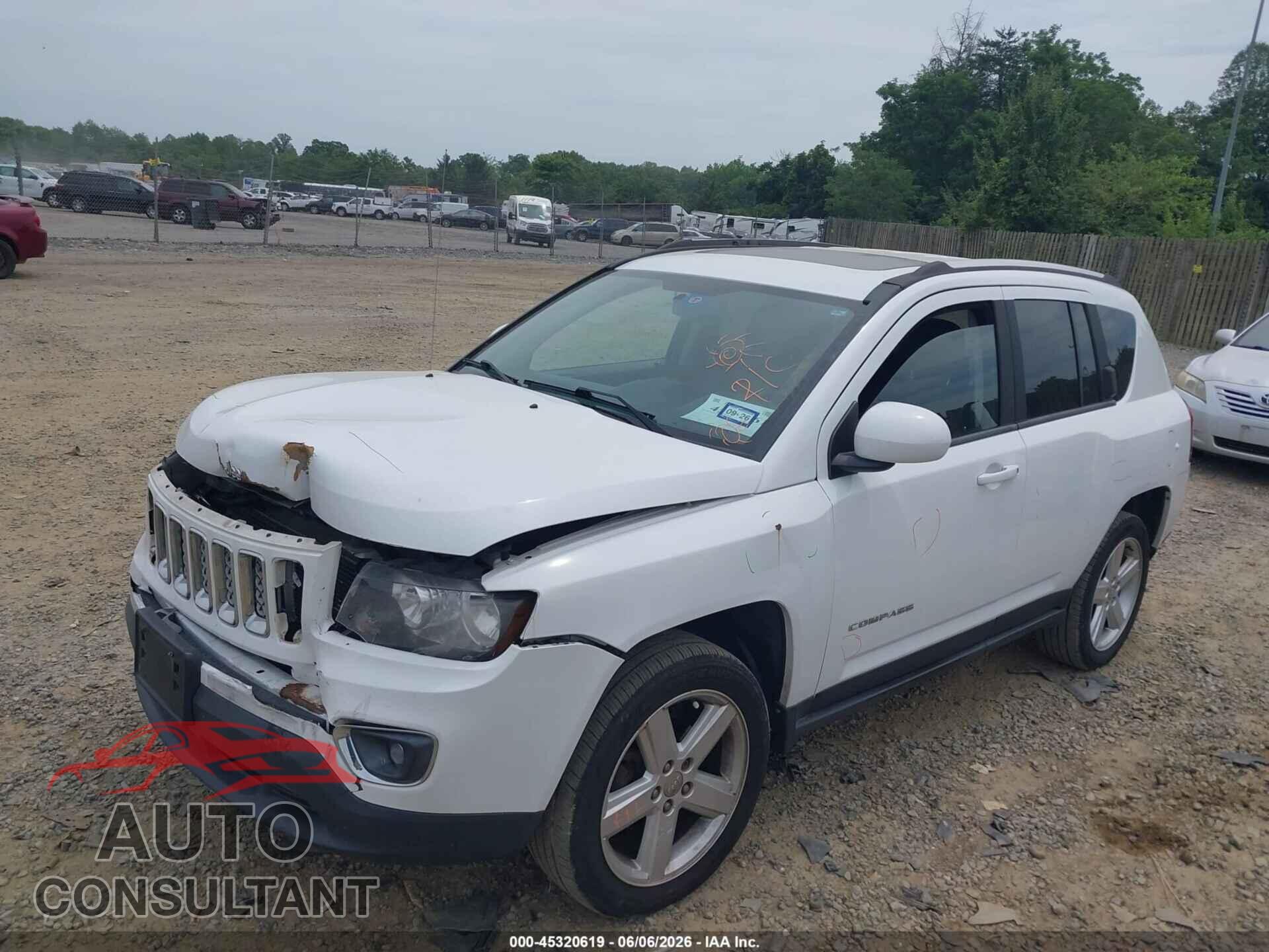 JEEP COMPASS 2014 - 1C4NJCEA2ED757701