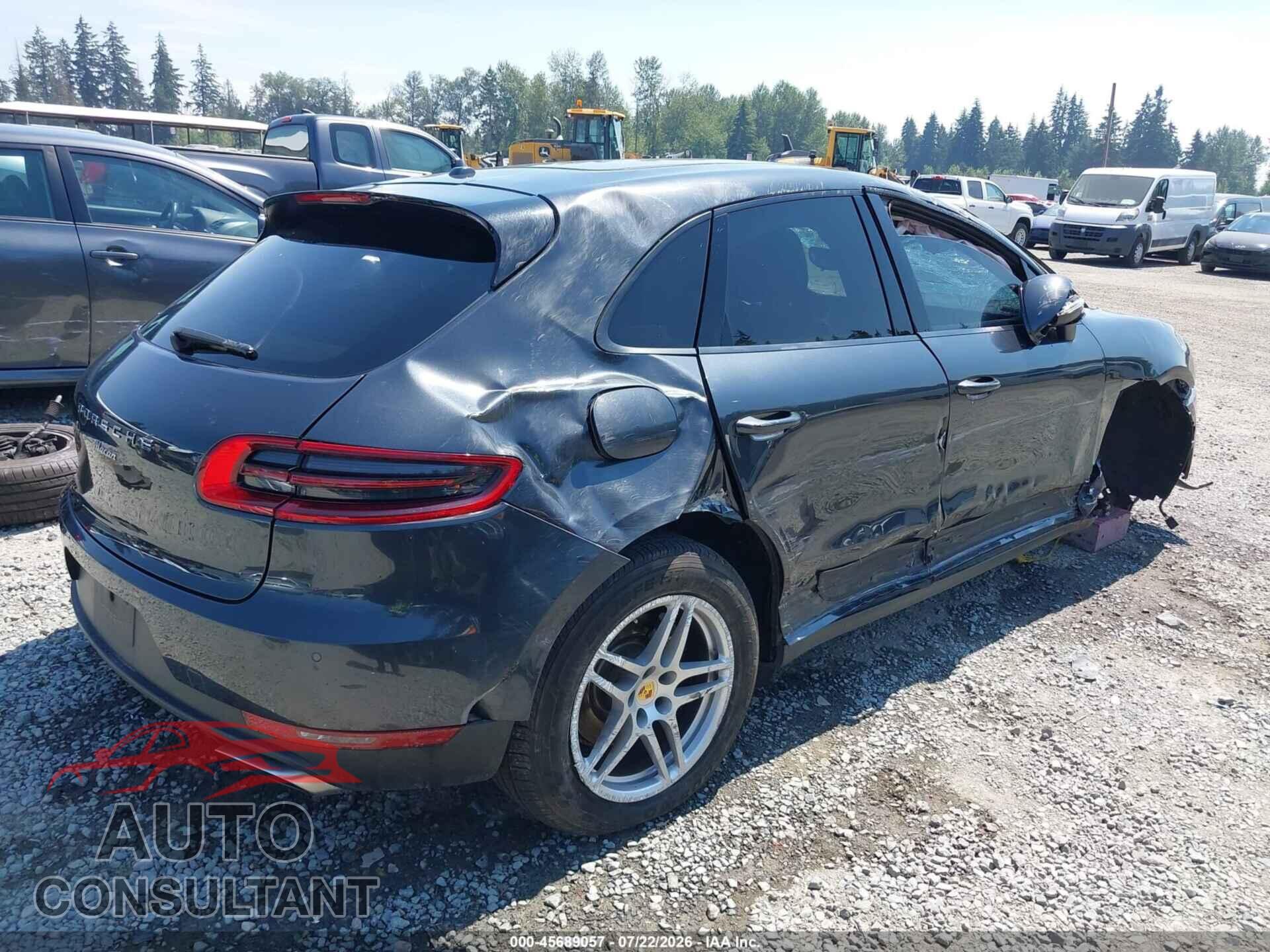 PORSCHE MACAN 2017 - WP1AA2A54HLB04135